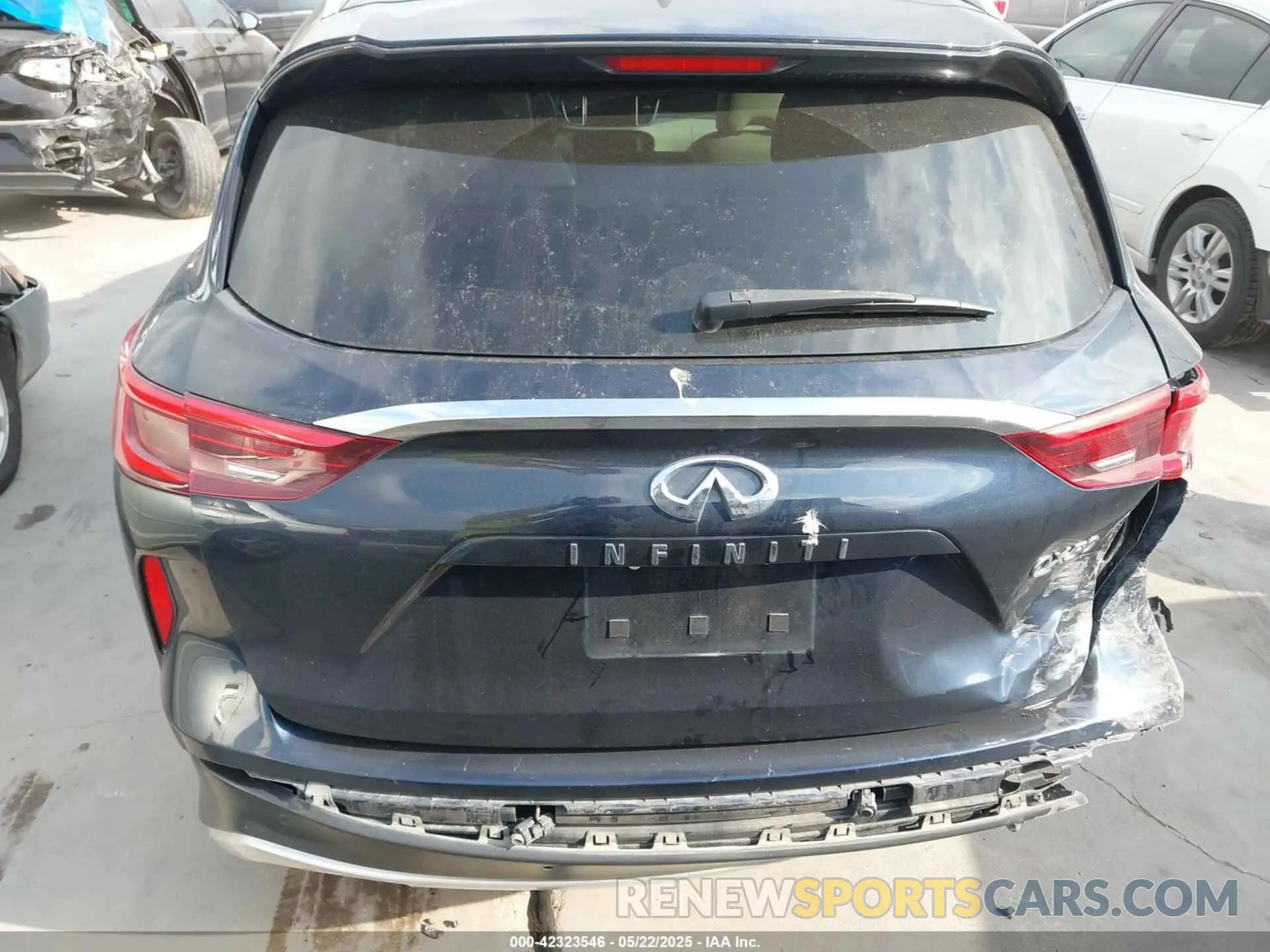 16 fotografías del automóvil dañado 3PCAJ5M14KF110183 INFINITI QX50 2019