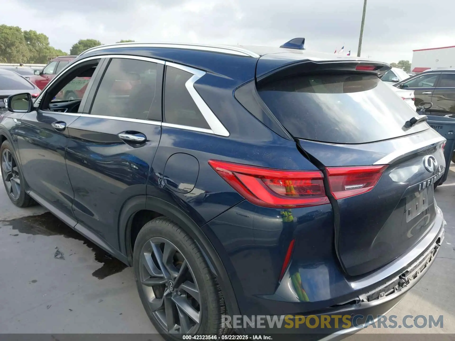 3 fotografías del automóvil dañado 3PCAJ5M14KF110183 INFINITI QX50 2019