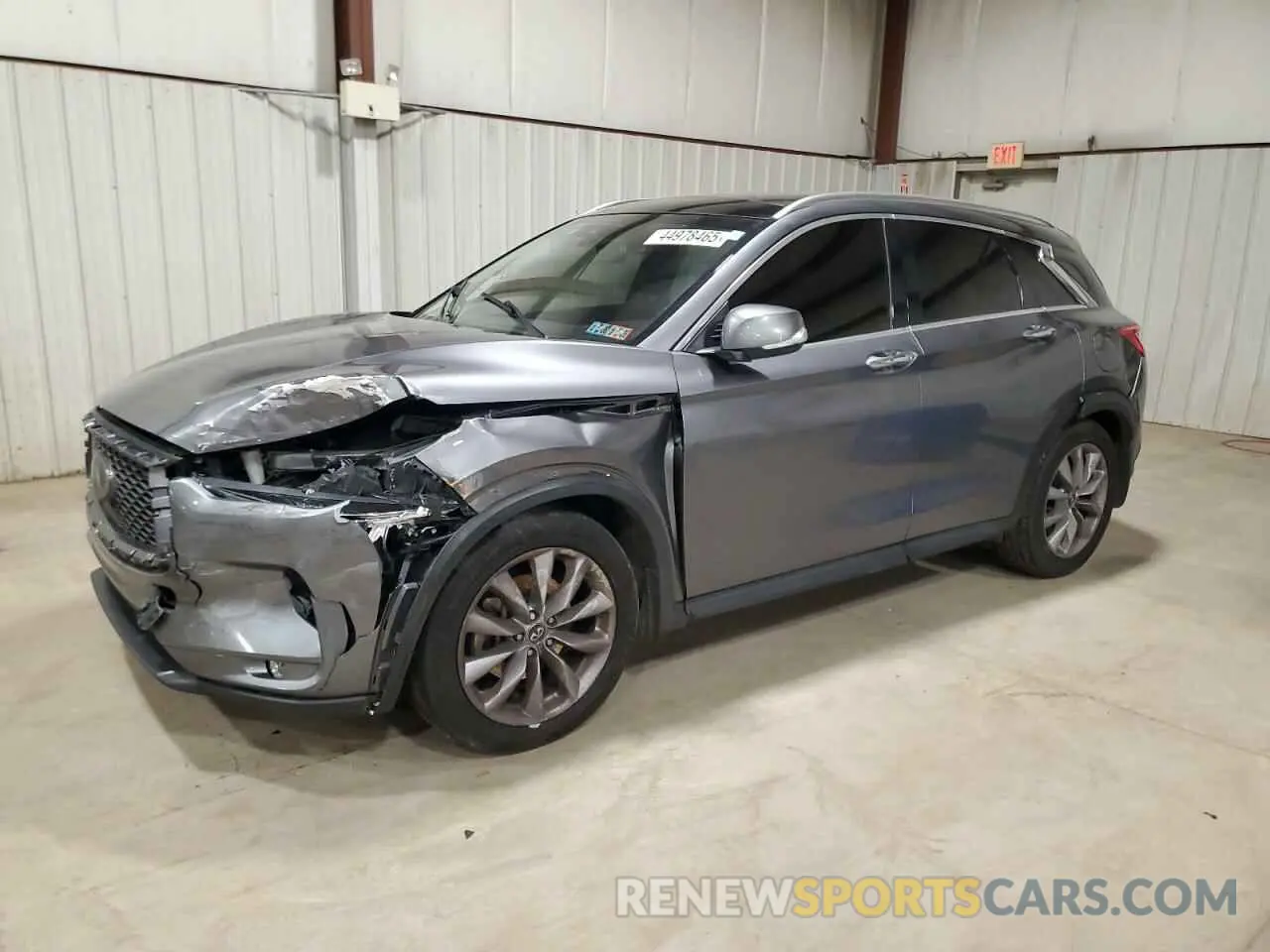 1 fotografías del automóvil dañado 3PCAJ5M14KF137318 INFINITI QX50 2019