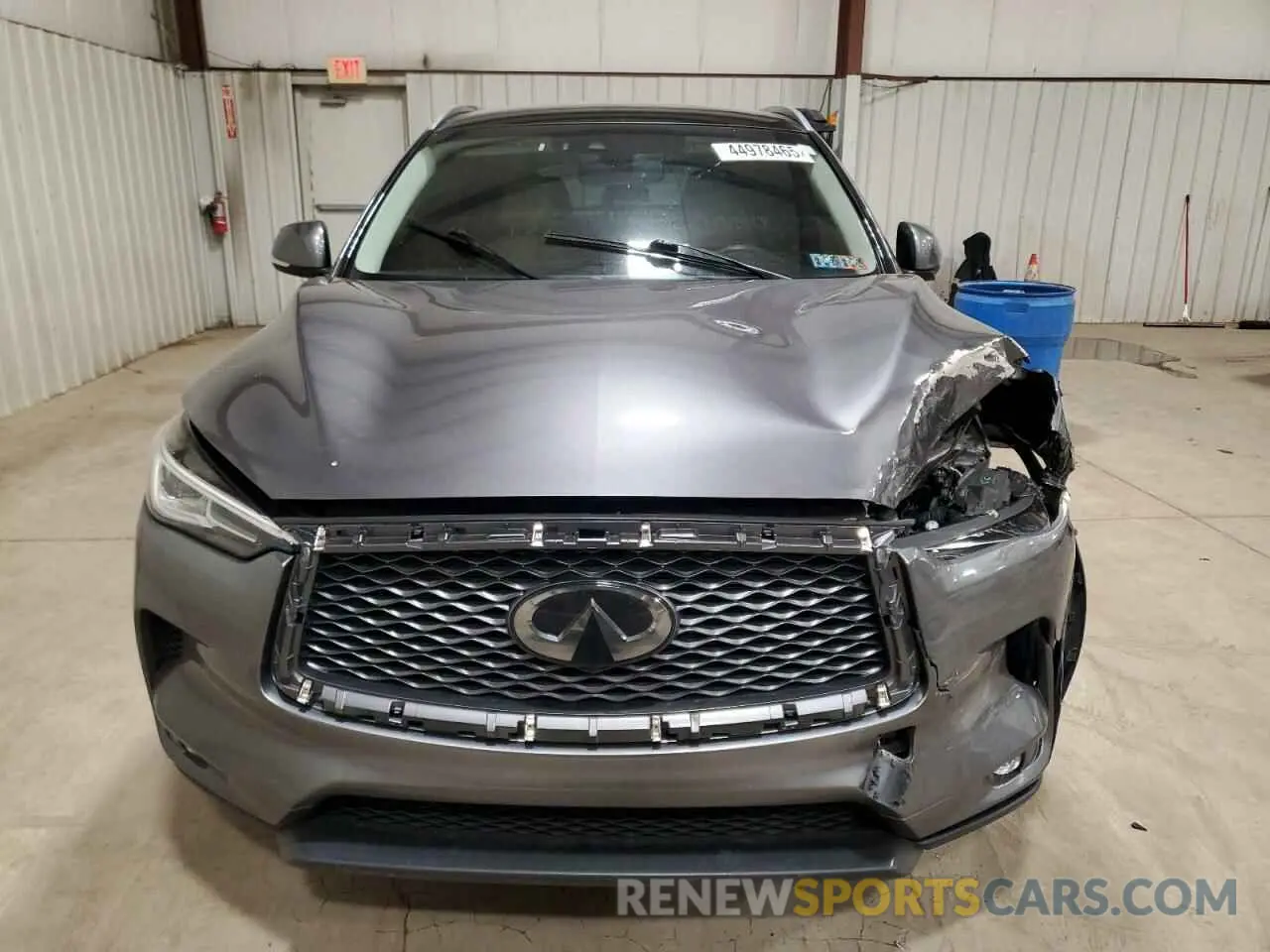 5 fotografías del automóvil dañado 3PCAJ5M14KF137318 INFINITI QX50 2019