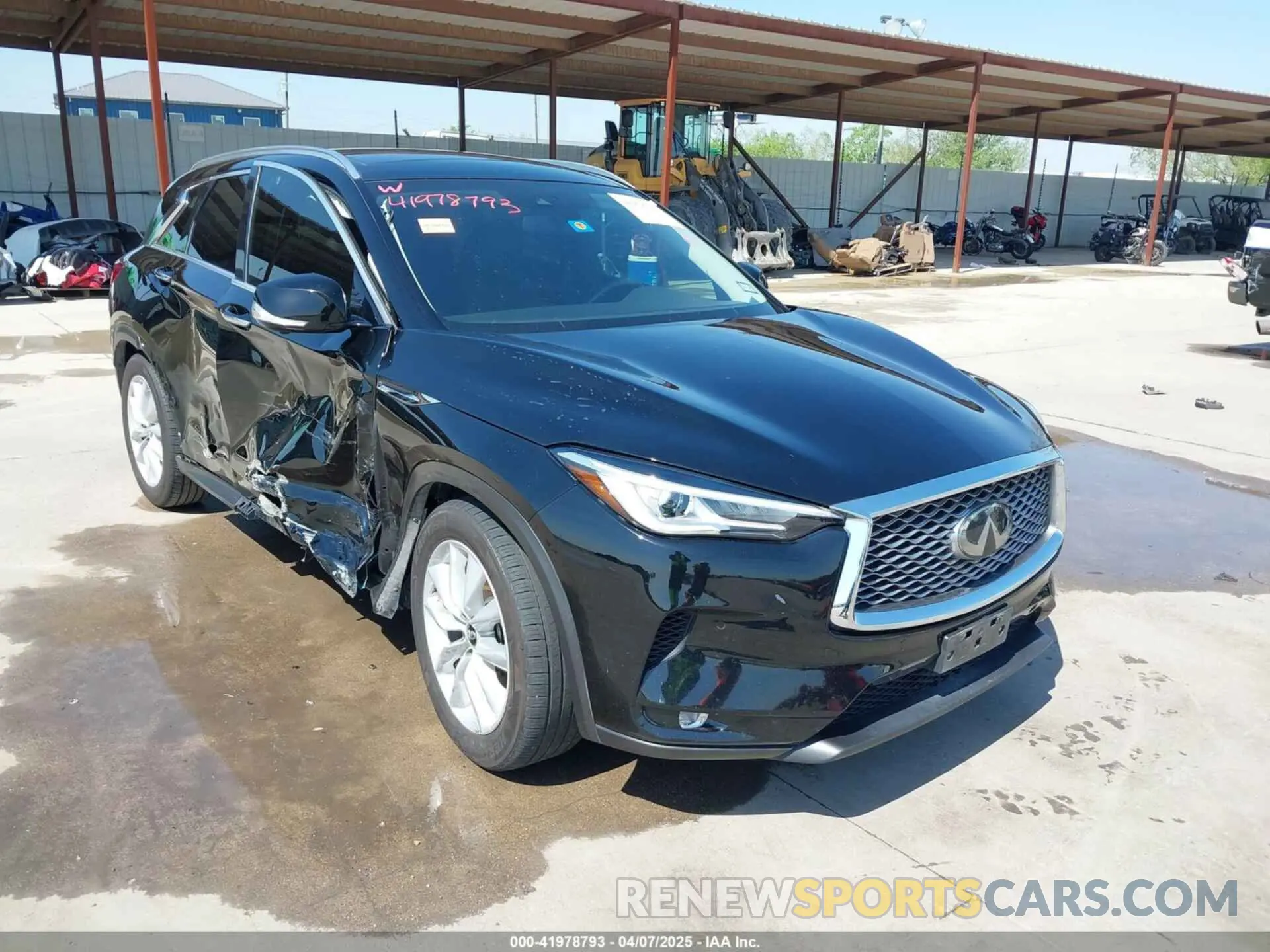 1 fotografías del automóvil dañado 3PCAJ5M15KF112850 INFINITI QX50 2019