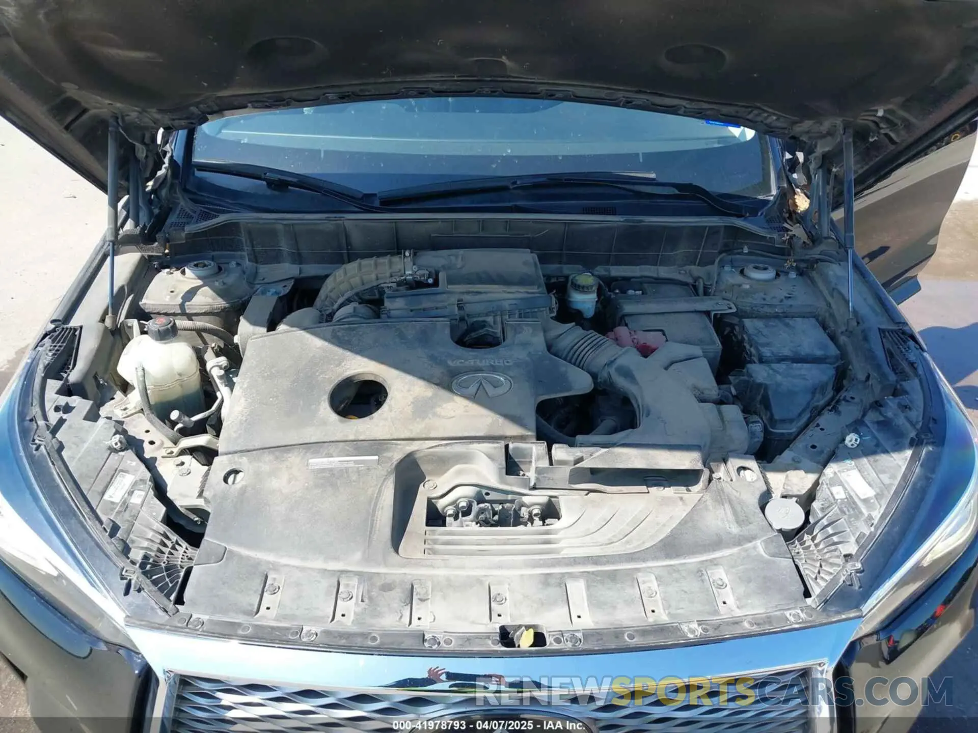 10 fotografías del automóvil dañado 3PCAJ5M15KF112850 INFINITI QX50 2019