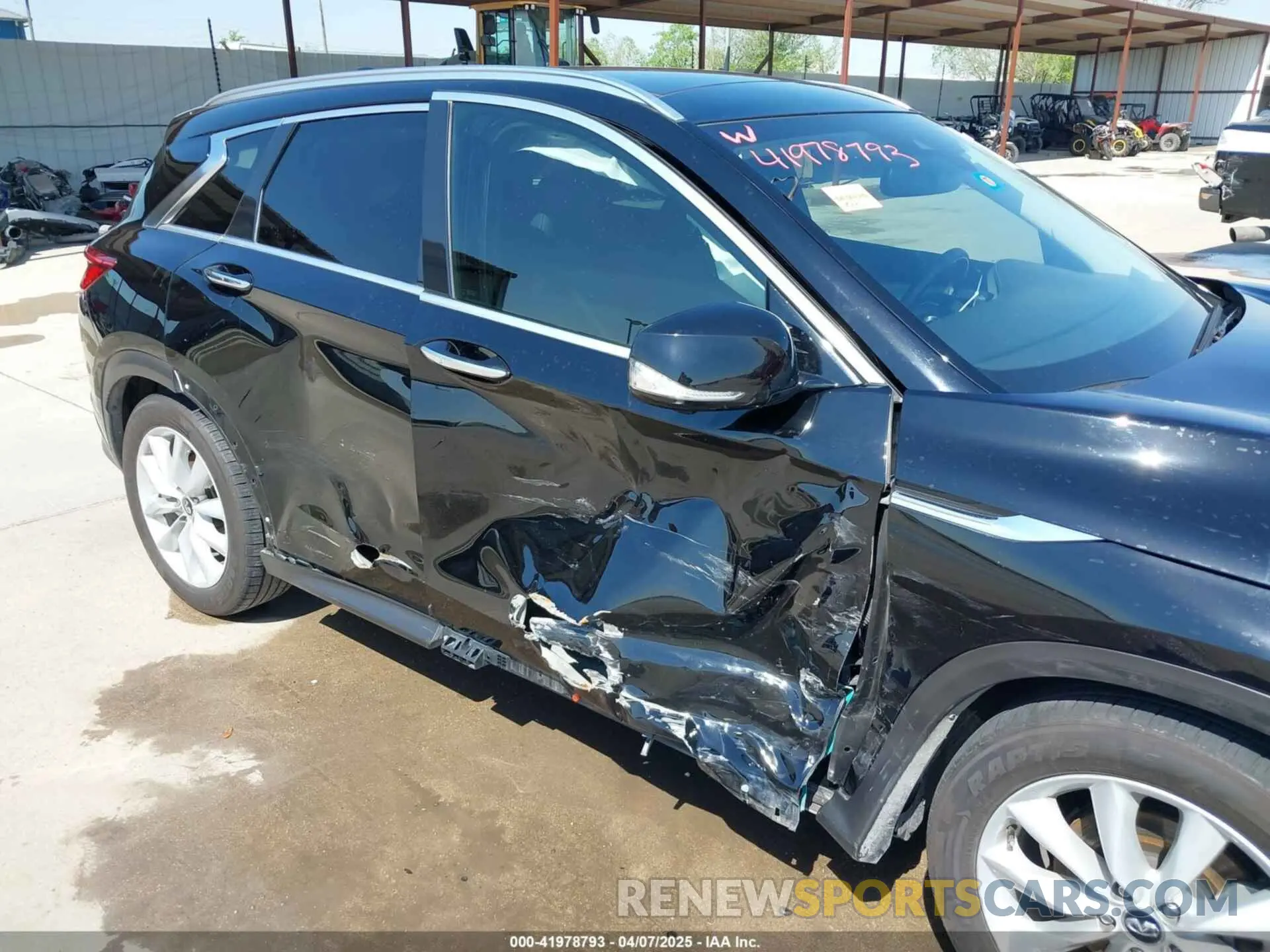 6 fotografías del automóvil dañado 3PCAJ5M15KF112850 INFINITI QX50 2019