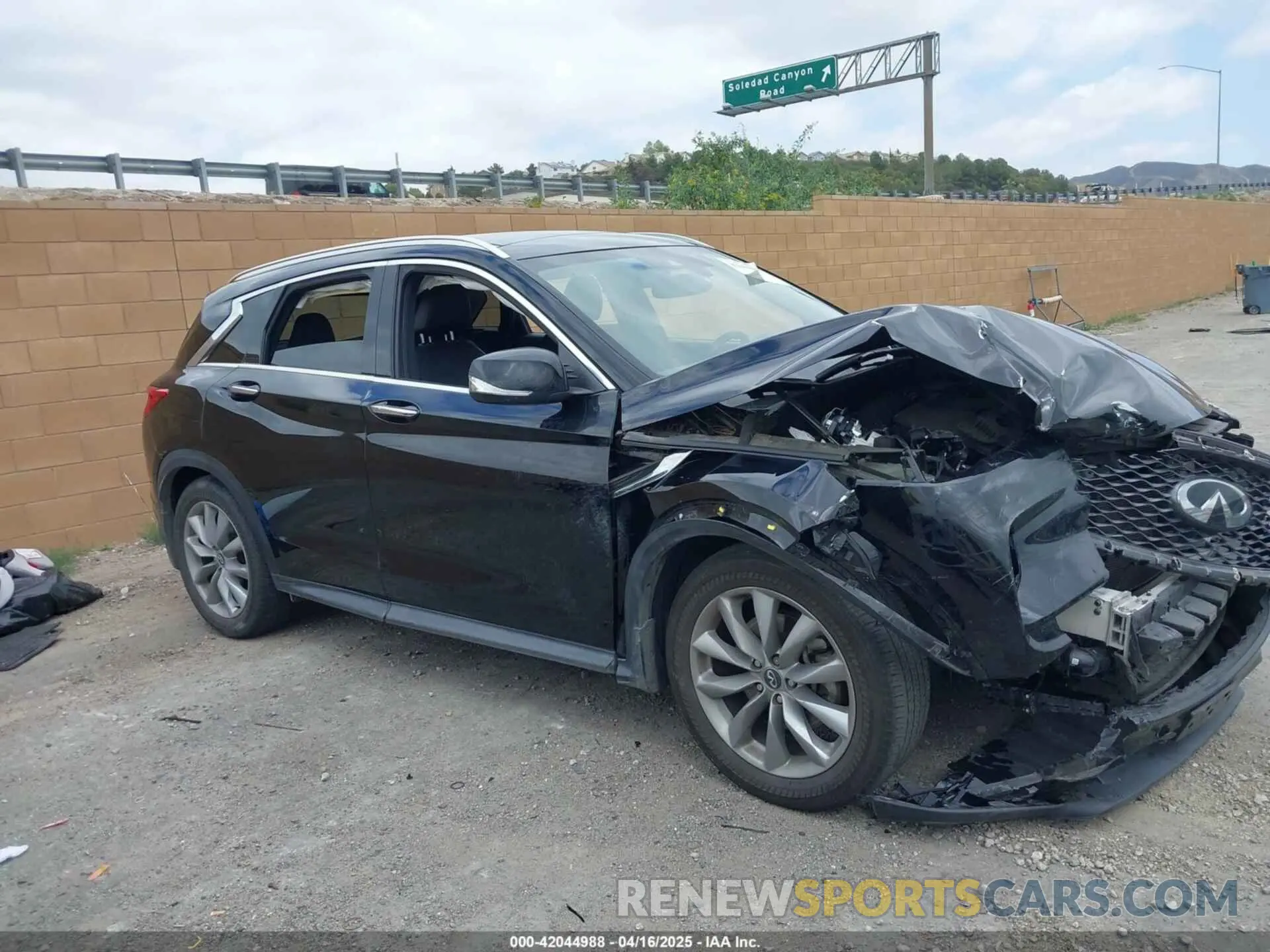 13 fotografías del automóvil dañado 3PCAJ5M15KF131964 INFINITI QX50 2019