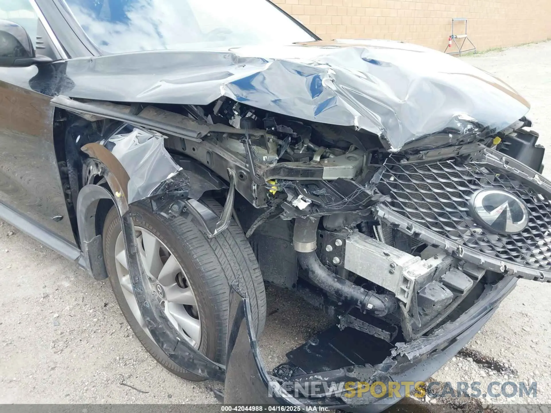6 fotografías del automóvil dañado 3PCAJ5M15KF131964 INFINITI QX50 2019