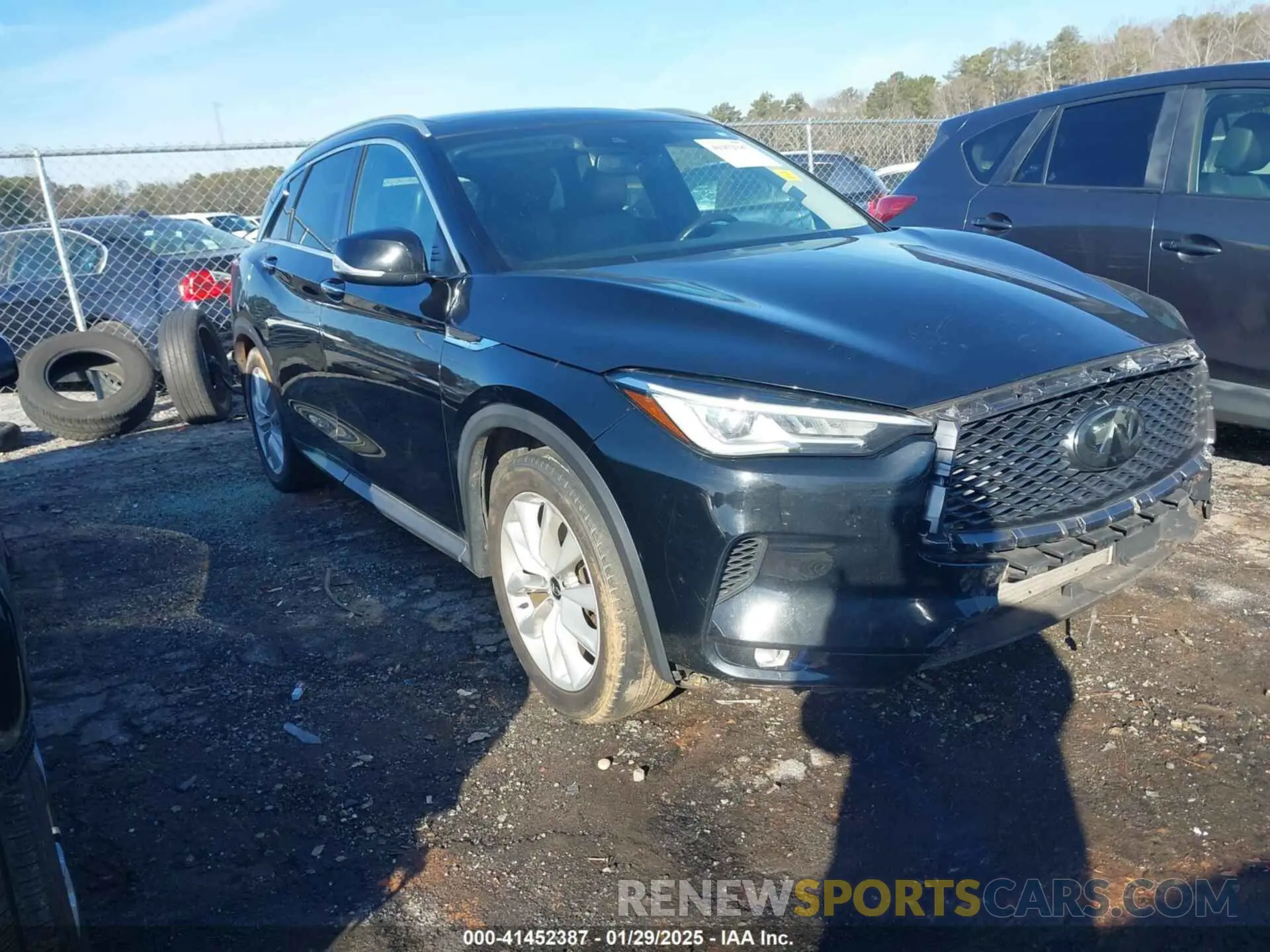 1 fotografías del automóvil dañado 3PCAJ5M17KF121971 INFINITI QX50 2019