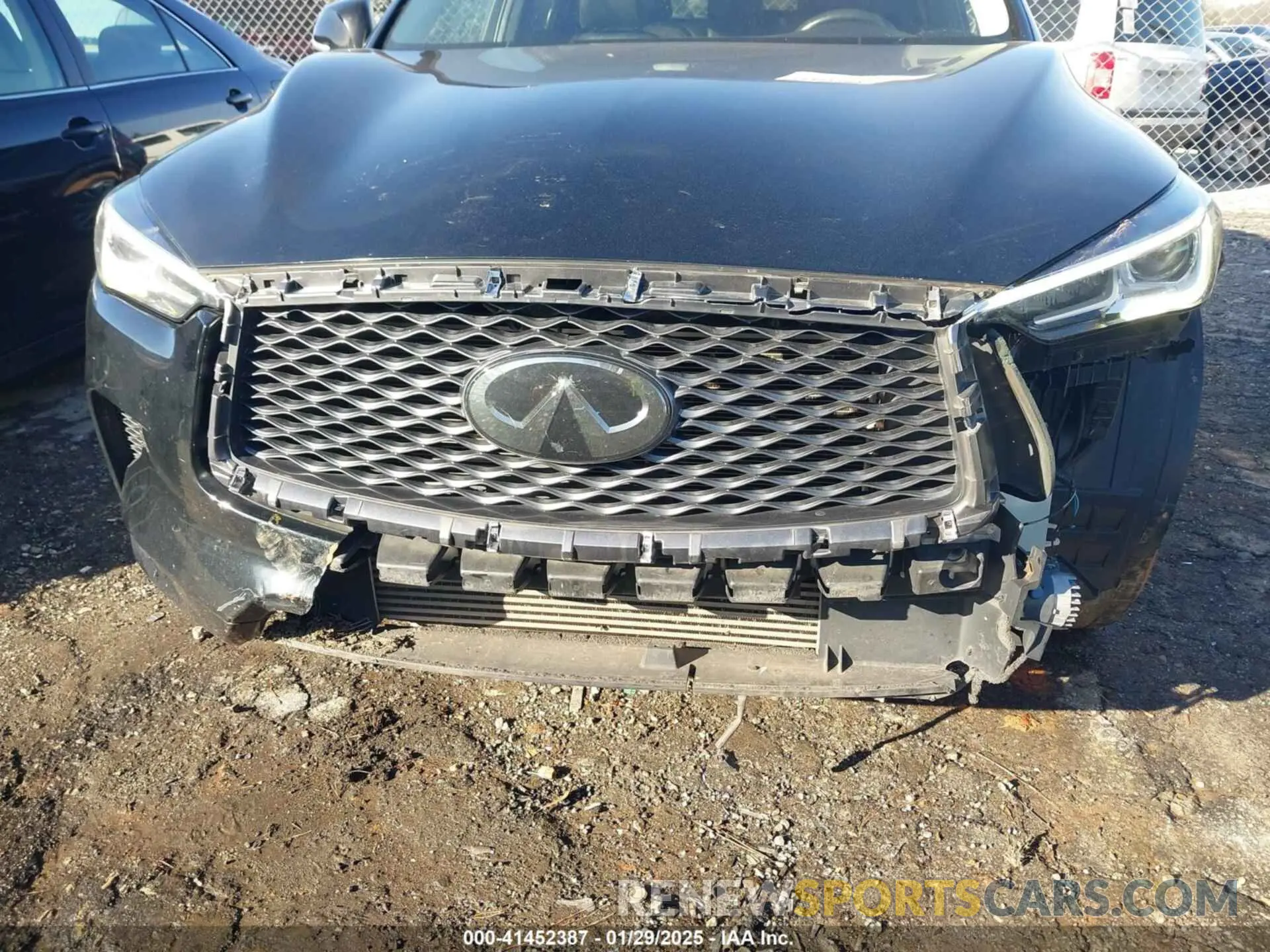 6 fotografías del automóvil dañado 3PCAJ5M17KF121971 INFINITI QX50 2019
