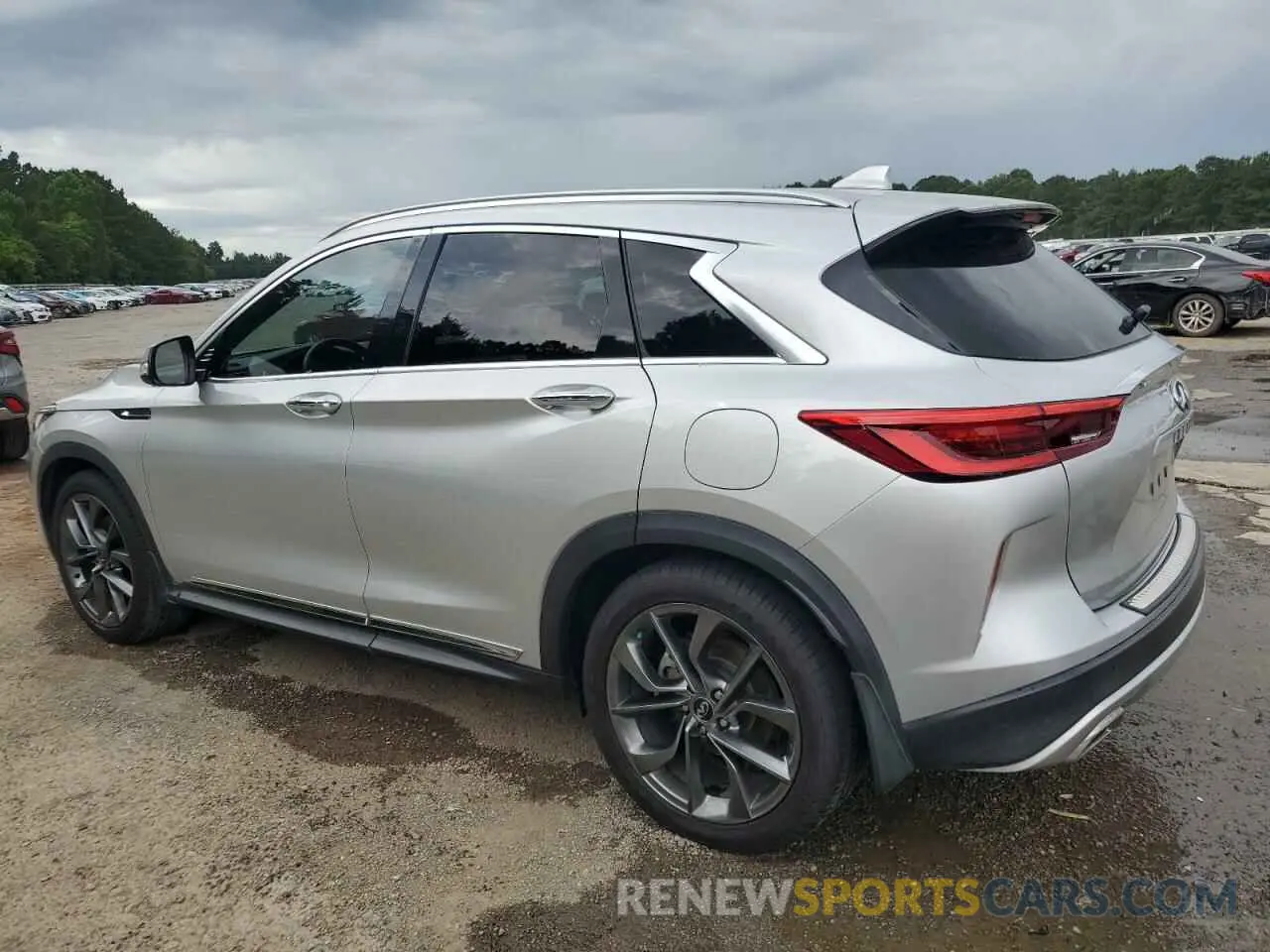 2 fotografías del automóvil dañado 3PCAJ5M19KF119204 INFINITI QX50 2019