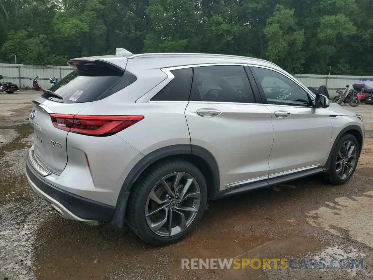 3 fotografías del automóvil dañado 3PCAJ5M19KF119204 INFINITI QX50 2019
