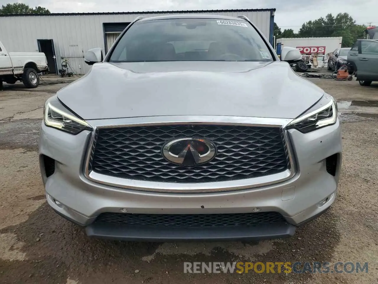 5 fotografías del automóvil dañado 3PCAJ5M19KF119204 INFINITI QX50 2019