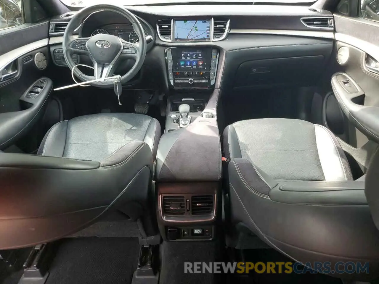 8 fotografías del automóvil dañado 3PCAJ5M19KF119204 INFINITI QX50 2019