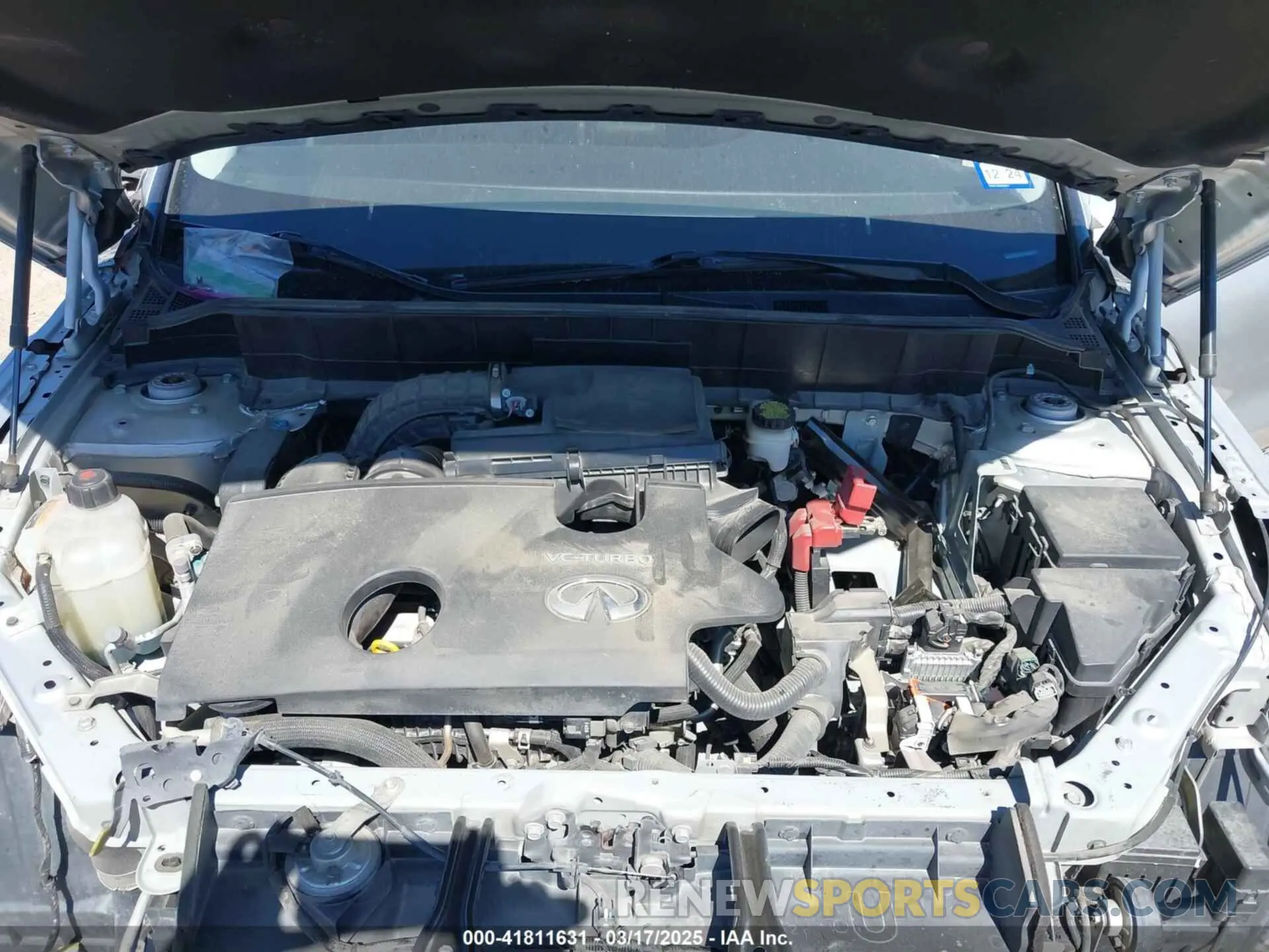 10 fotografías del automóvil dañado 3PCAJ5M19KF144488 INFINITI QX50 2019