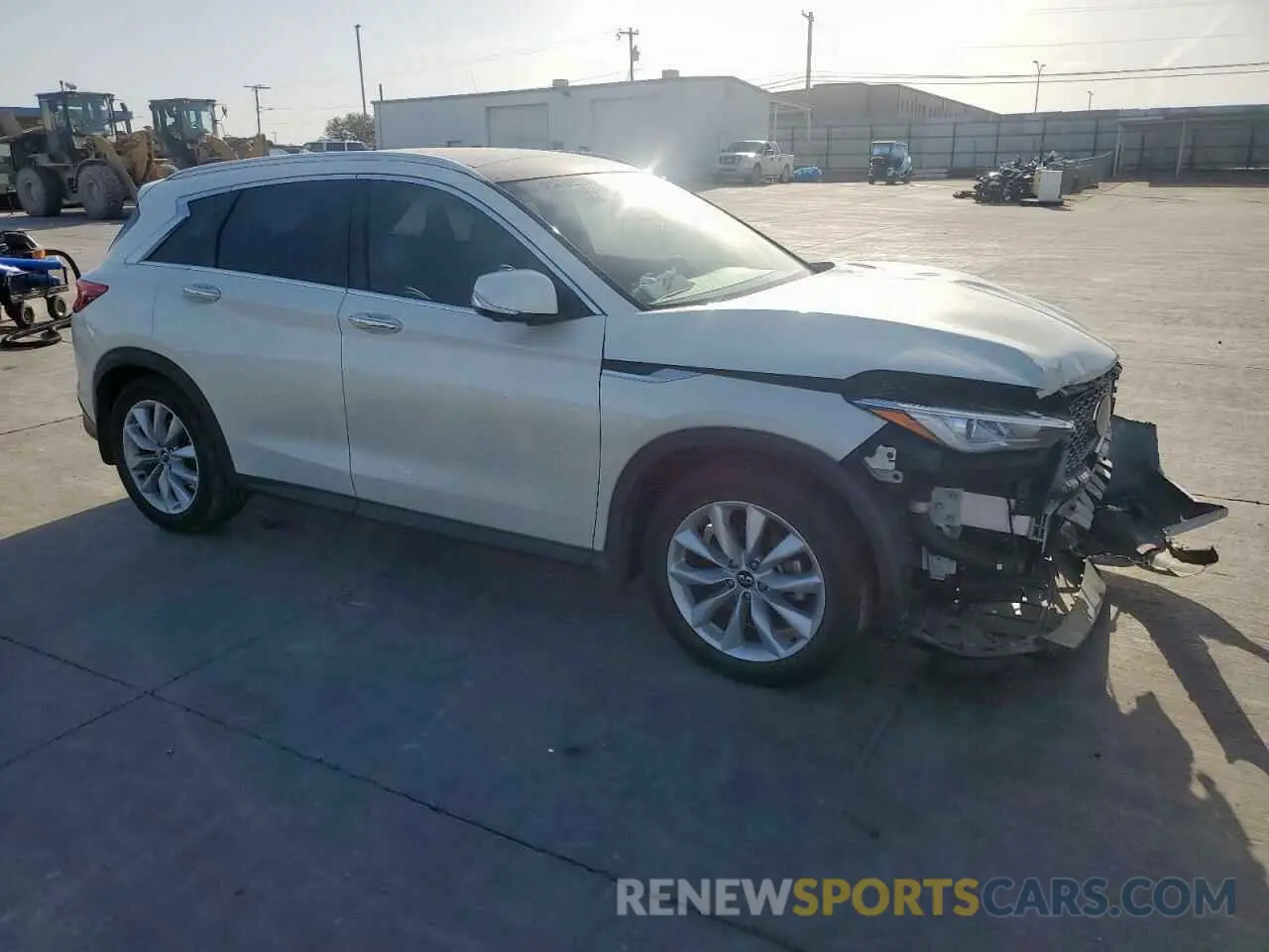 4 fotografías del automóvil dañado 3PCAJ5M1XKF106395 INFINITI QX50 2019