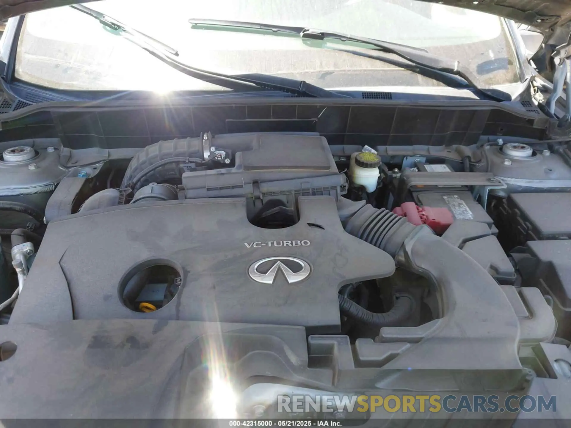 10 fotografías del automóvil dañado 3PCAJ5M1XKF134746 INFINITI QX50 2019