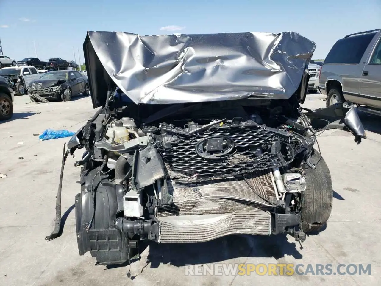 5 fotografías del automóvil dañado 3PCAJ5M1XKF137050 INFINITI QX50 2019