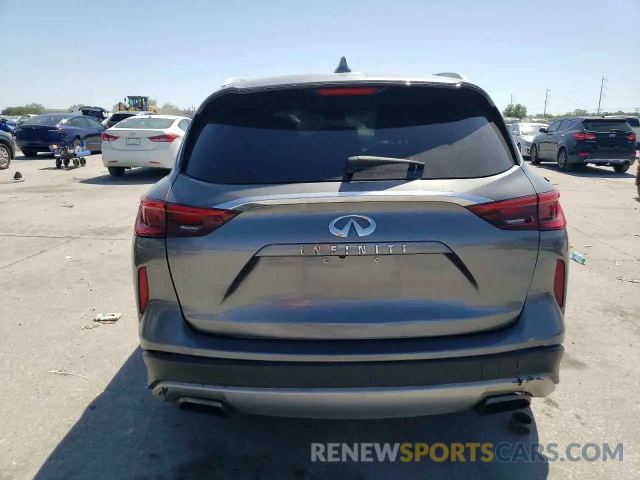 6 fotografías del automóvil dañado 3PCAJ5M1XKF137050 INFINITI QX50 2019