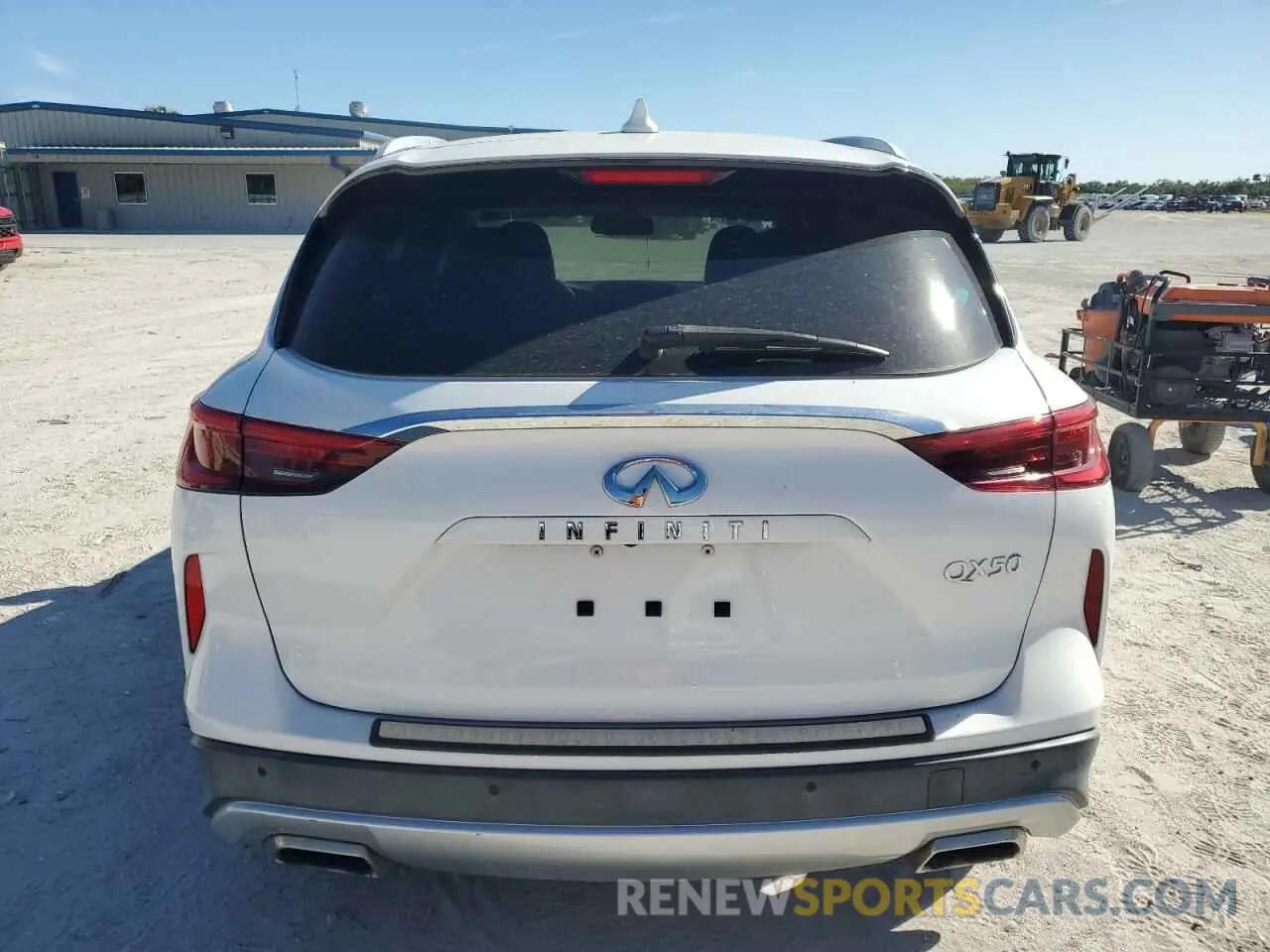 6 fotografías del automóvil dañado 3PCAJ5M1XKF146248 INFINITI QX50 2019