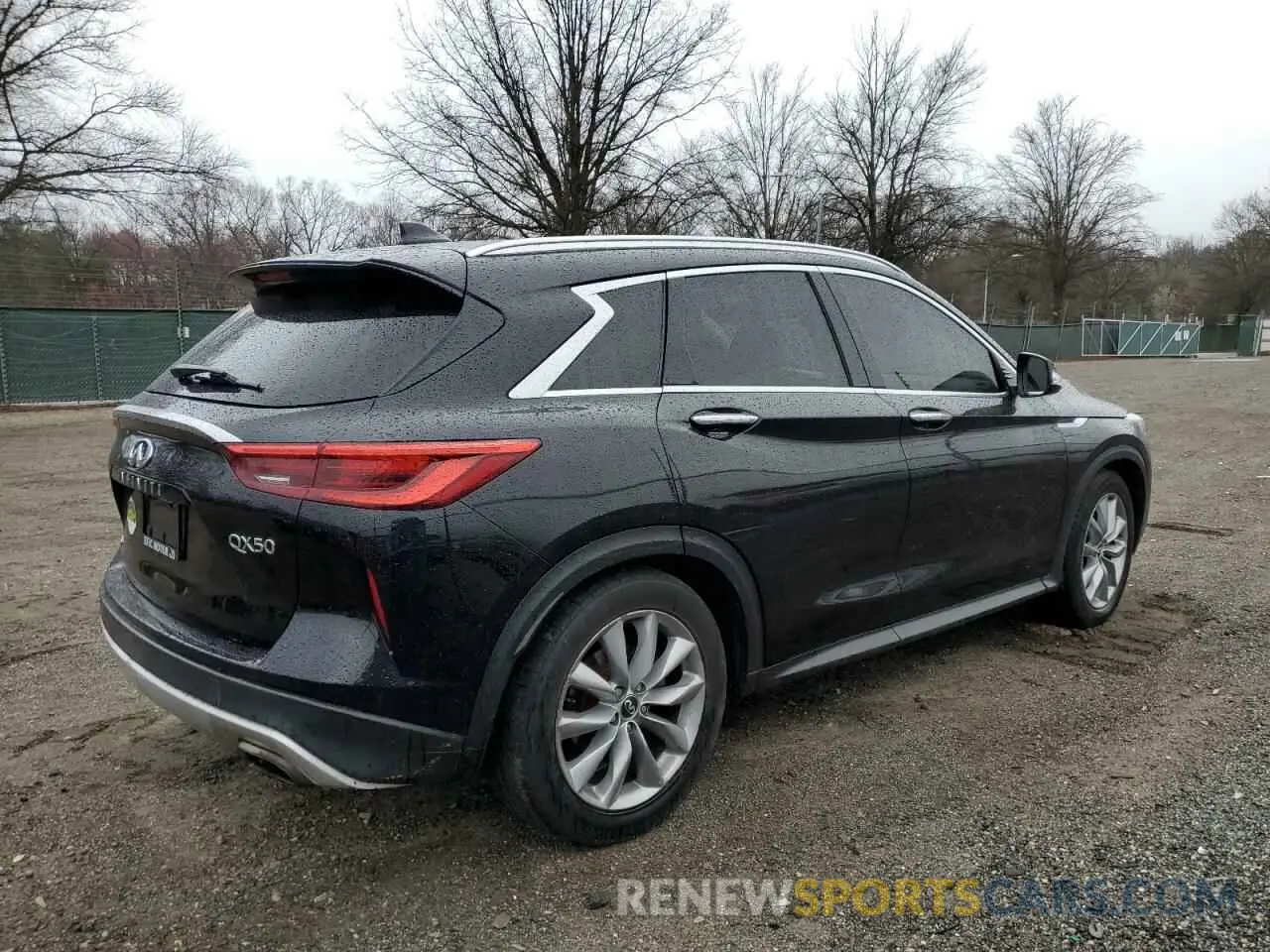 3 fotografías del automóvil dañado 3PCAJ5M30KF148057 INFINITI QX50 2019