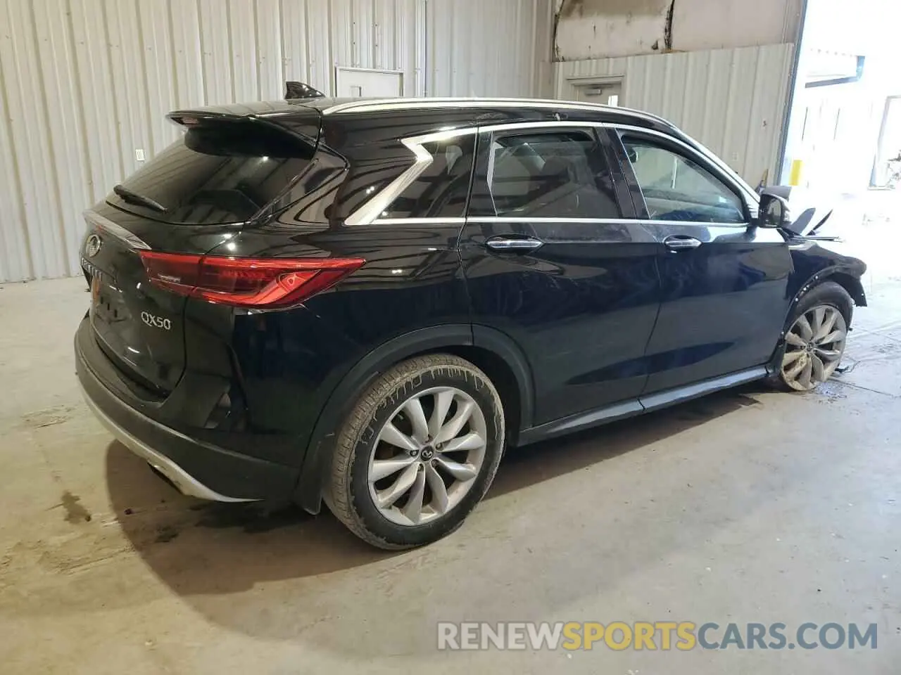 3 fotografías del automóvil dañado 3PCAJ5M31KF115536 INFINITI QX50 2019