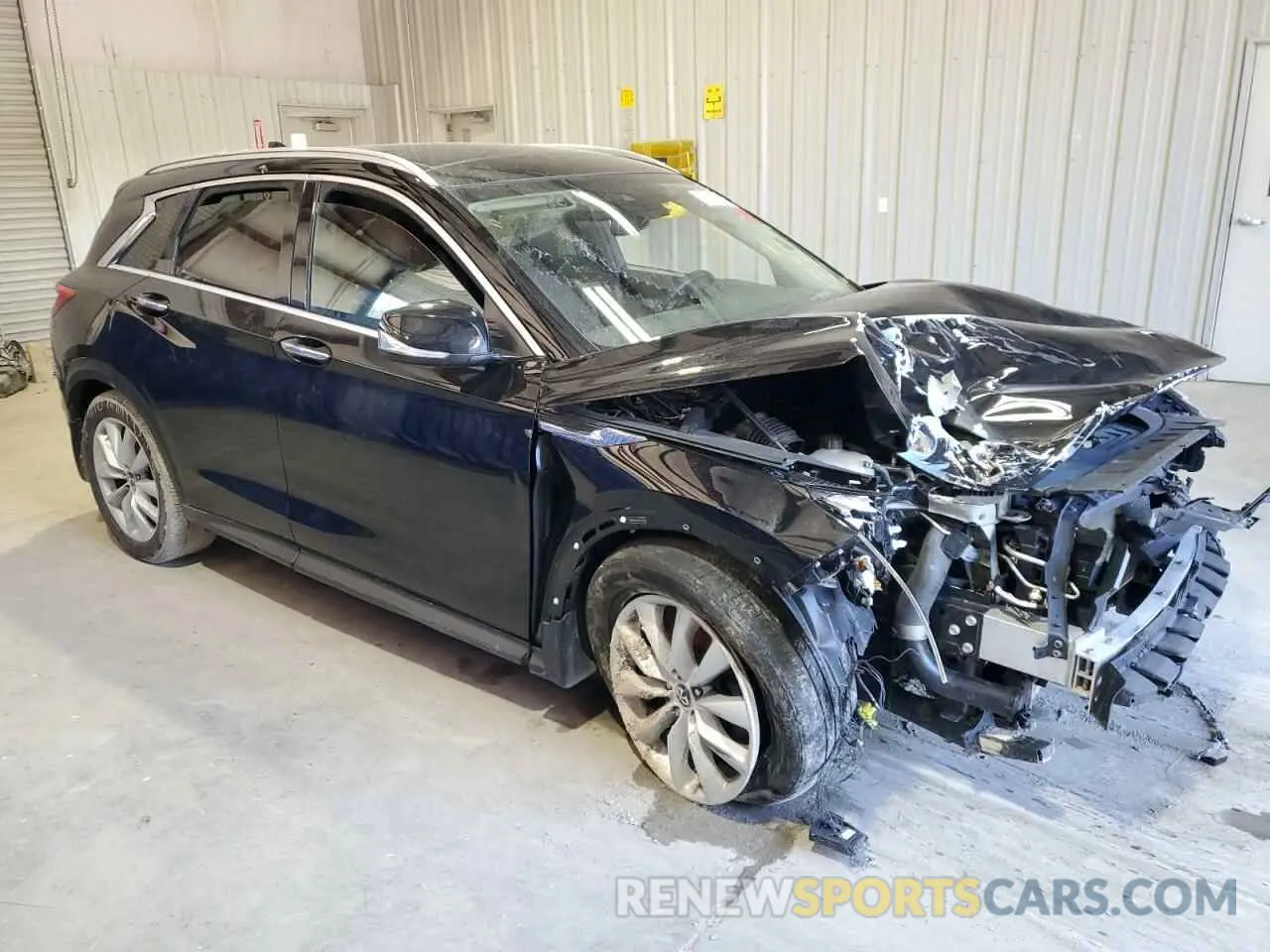 4 fotografías del automóvil dañado 3PCAJ5M31KF115536 INFINITI QX50 2019