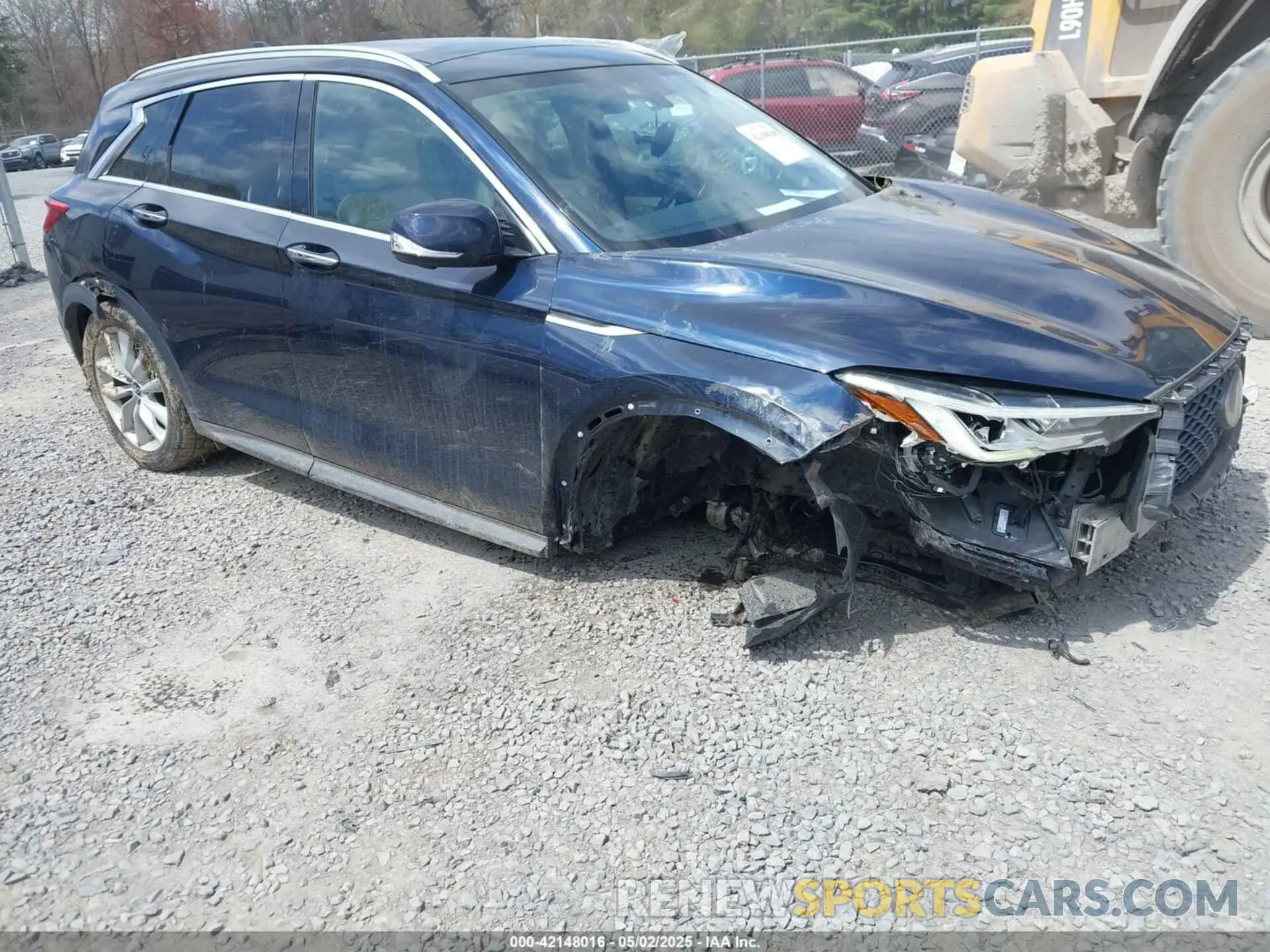 1 fotografías del automóvil dañado 3PCAJ5M31KF126200 INFINITI QX50 2019