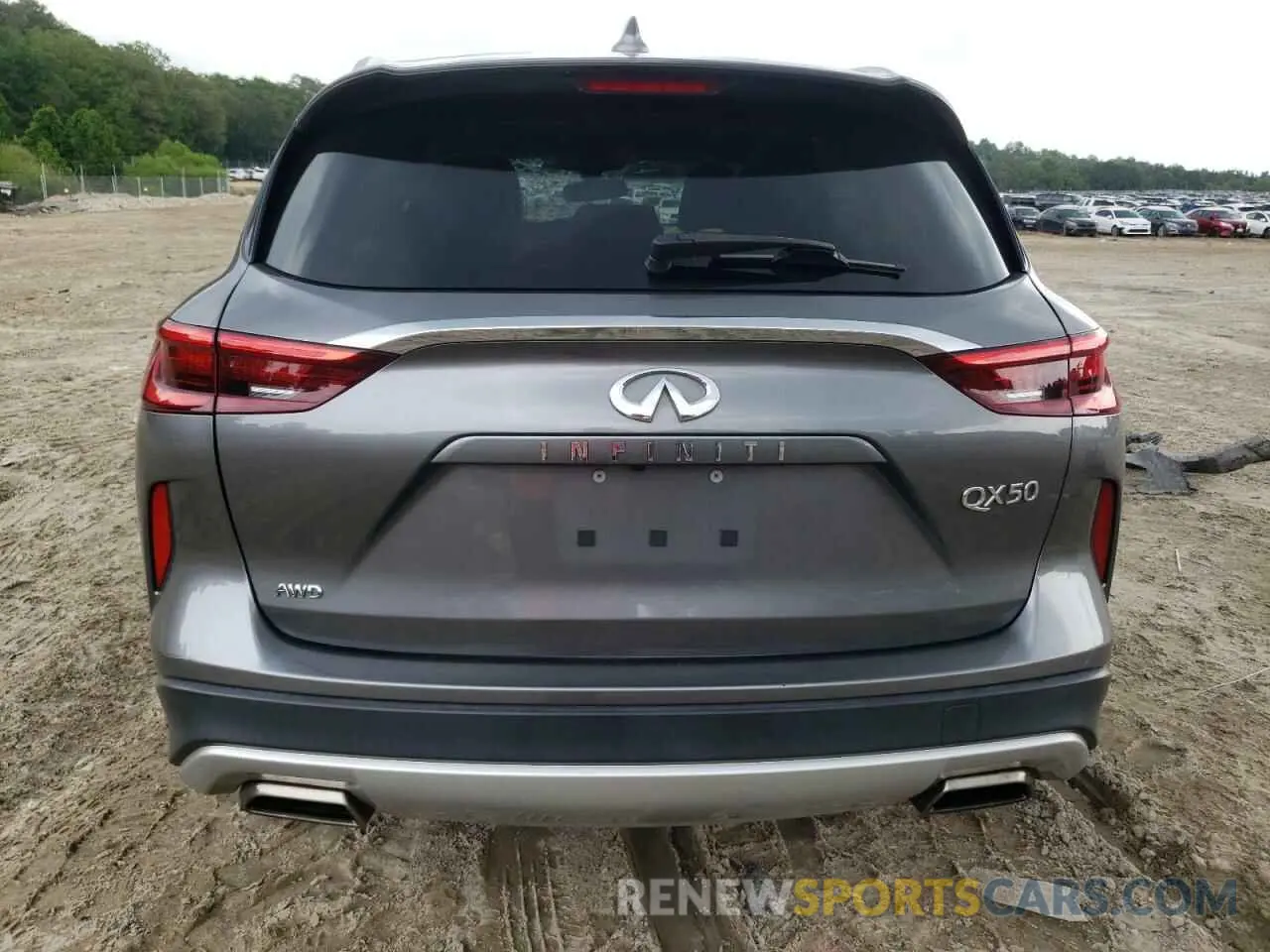6 fotografías del automóvil dañado 3PCAJ5M31KF130795 INFINITI QX50 2019