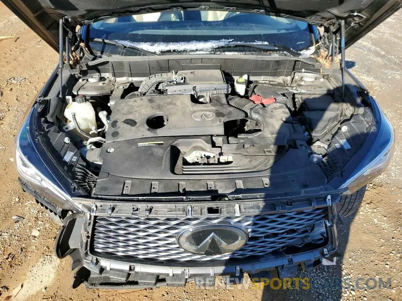 12 fotografías del automóvil dañado 3PCAJ5M31KF147578 INFINITI QX50 2019