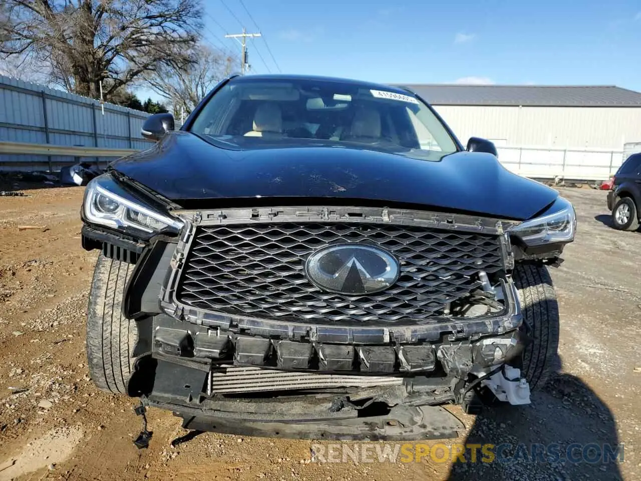 5 fotografías del automóvil dañado 3PCAJ5M31KF147578 INFINITI QX50 2019