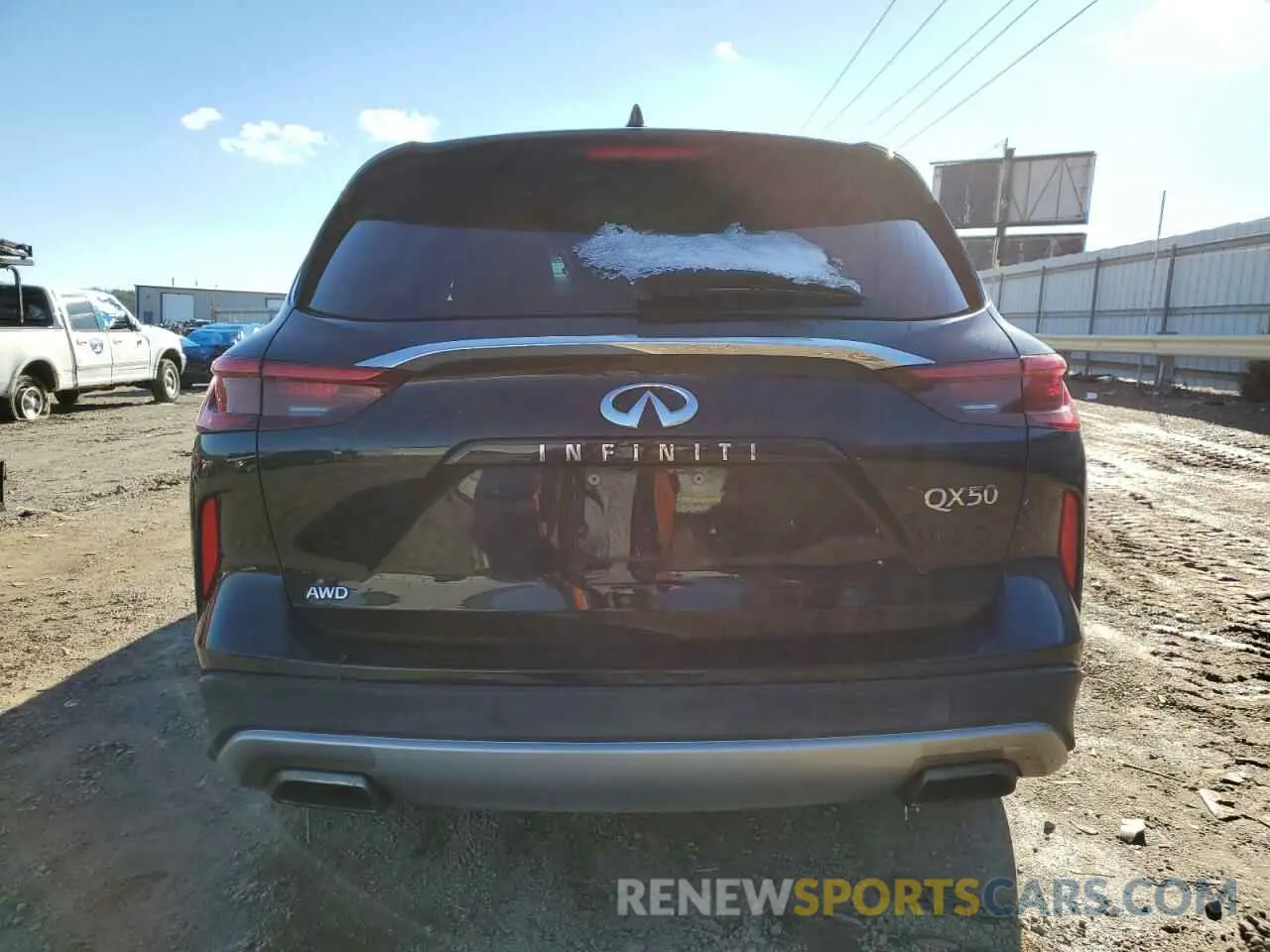 6 fotografías del automóvil dañado 3PCAJ5M31KF147578 INFINITI QX50 2019