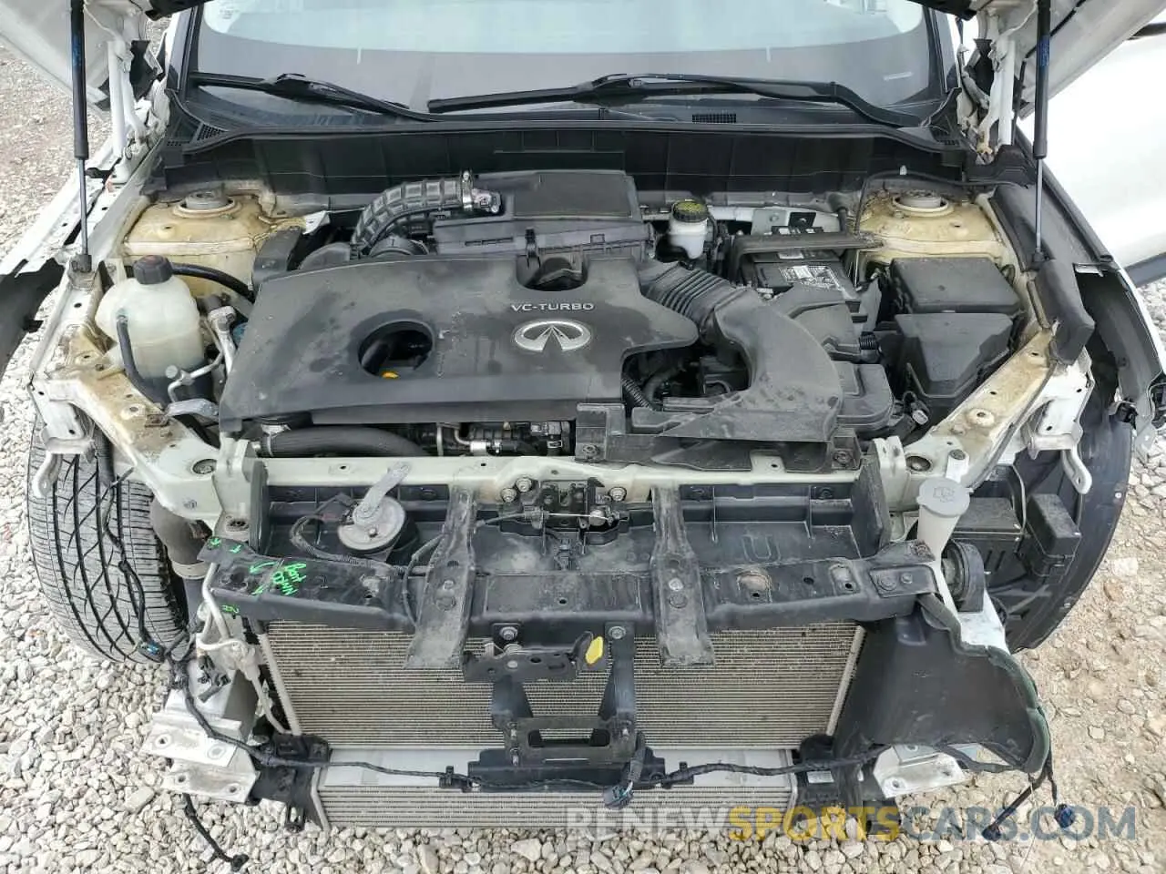 12 fotografías del automóvil dañado 3PCAJ5M32KF100933 INFINITI QX50 2019