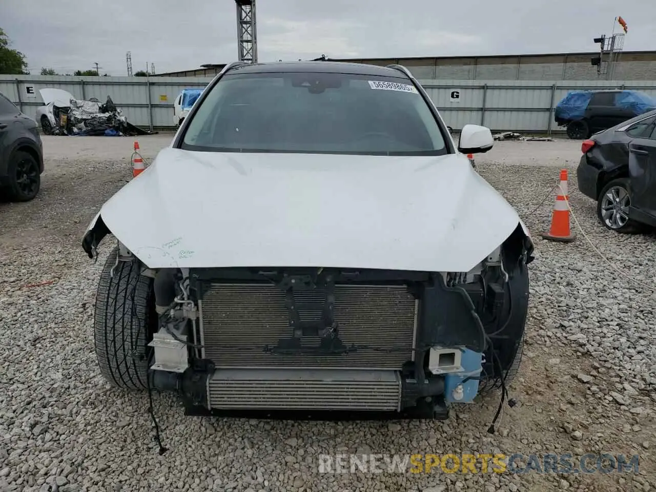 5 fotografías del automóvil dañado 3PCAJ5M32KF100933 INFINITI QX50 2019