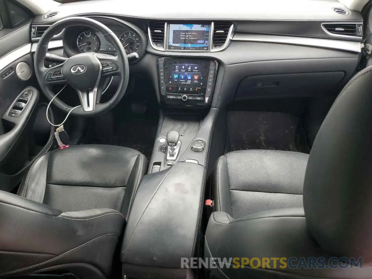 8 fotografías del automóvil dañado 3PCAJ5M32KF100933 INFINITI QX50 2019