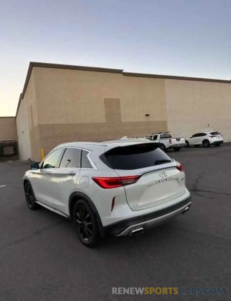 3 fotografías del automóvil dañado 3PCAJ5M32KF106005 INFINITI QX50 2019