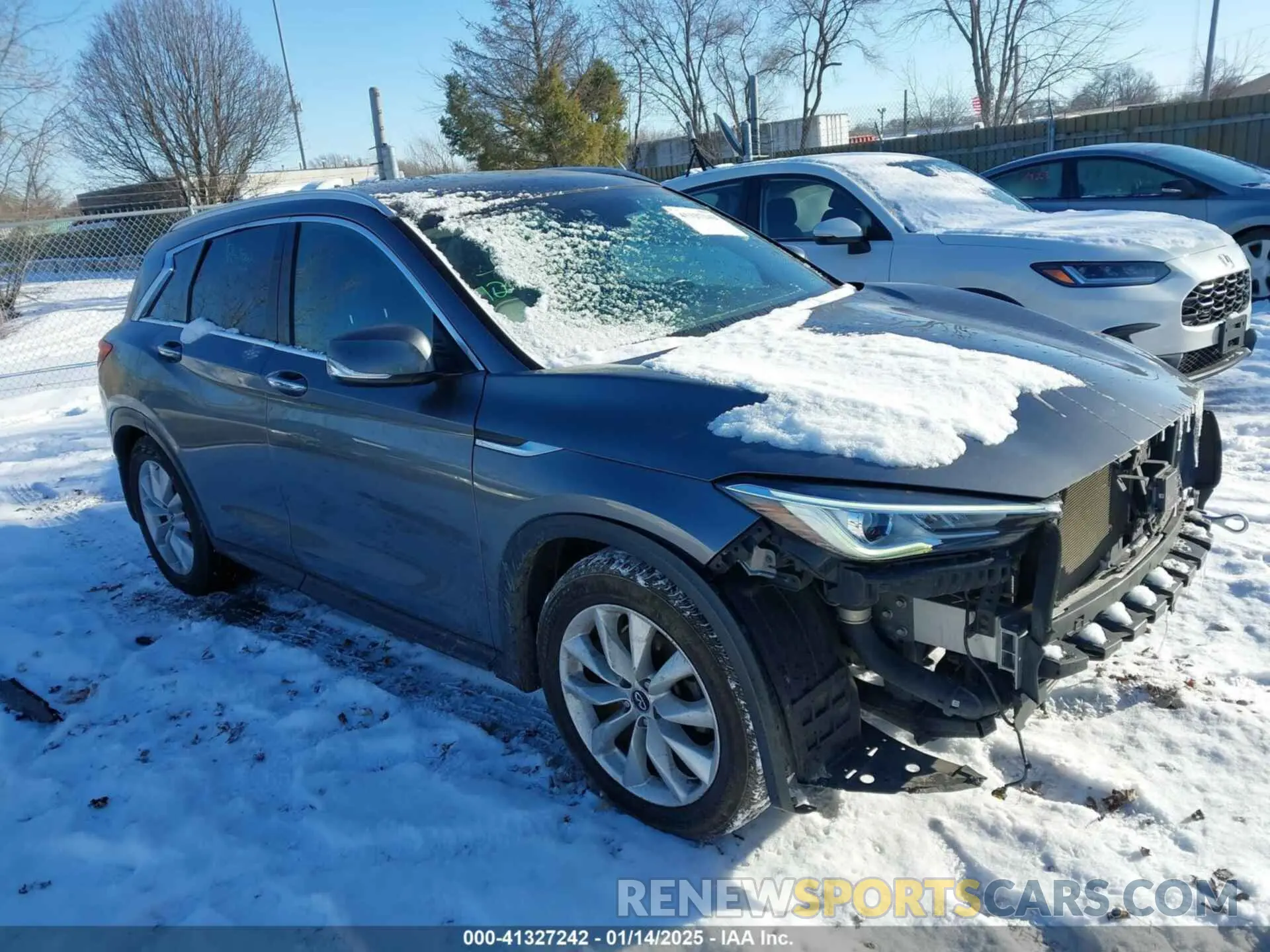 1 fotografías del automóvil dañado 3PCAJ5M32KF112130 INFINITI QX50 2019