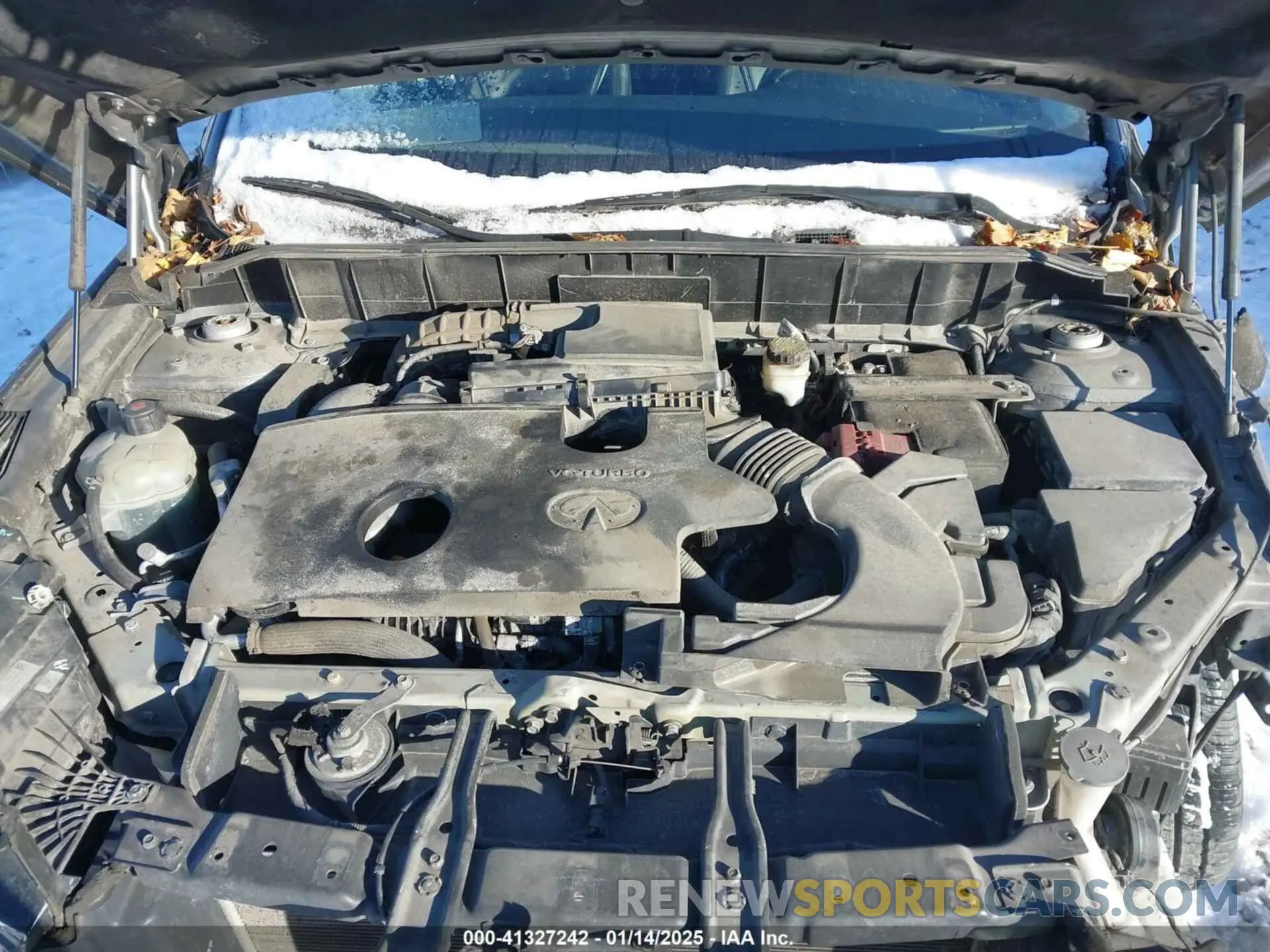 10 fotografías del automóvil dañado 3PCAJ5M32KF112130 INFINITI QX50 2019
