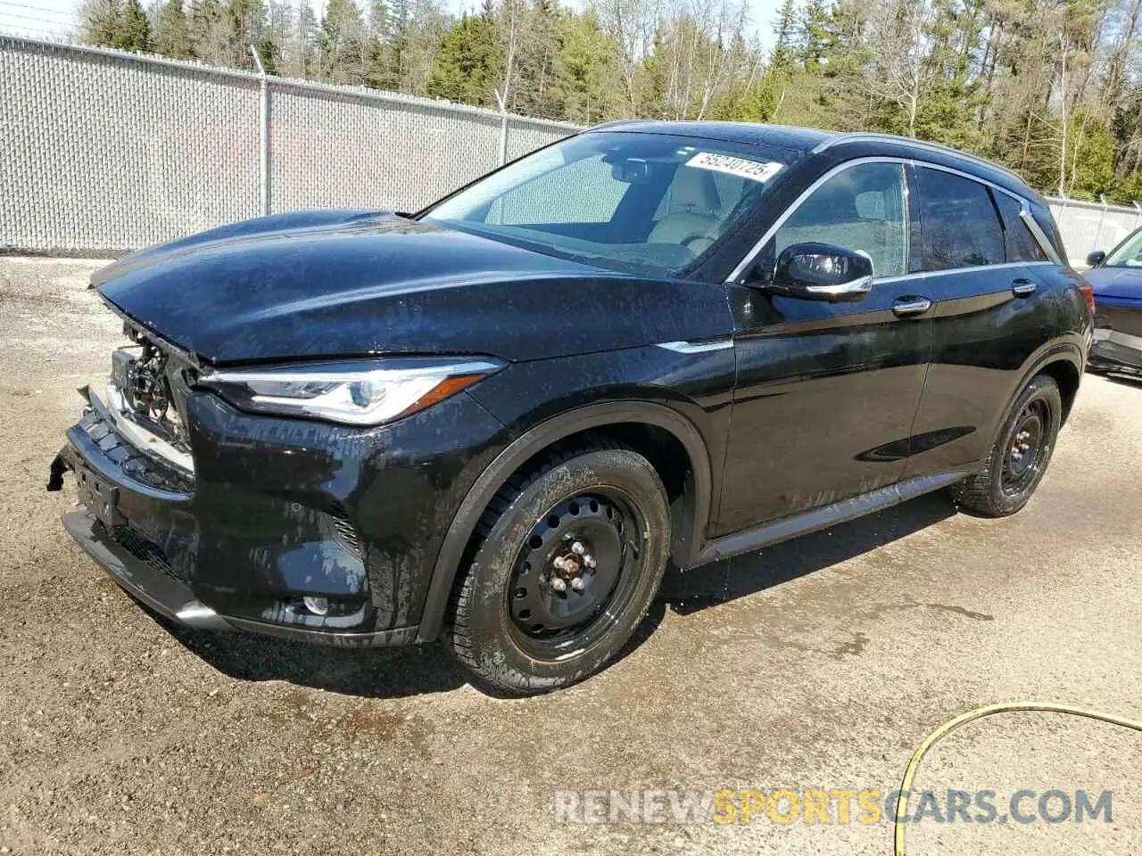 1 fotografías del automóvil dañado 3PCAJ5M32KF113858 INFINITI QX50 2019