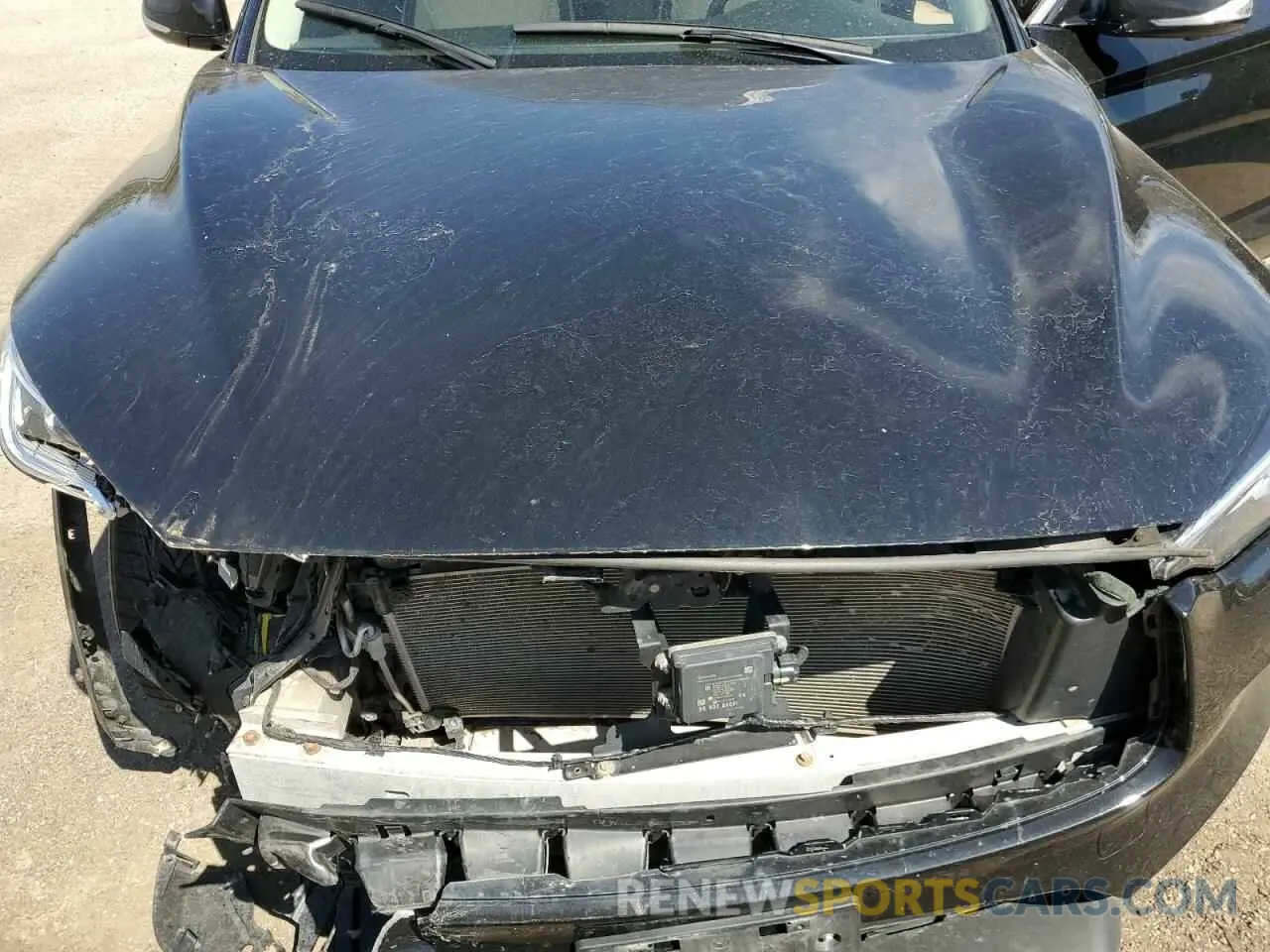 12 fotografías del automóvil dañado 3PCAJ5M32KF113858 INFINITI QX50 2019