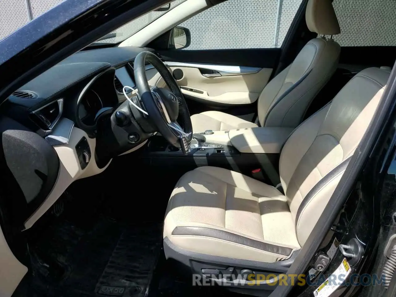 7 fotografías del automóvil dañado 3PCAJ5M32KF113858 INFINITI QX50 2019