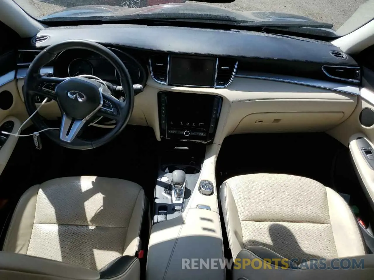 8 fotografías del automóvil dañado 3PCAJ5M32KF113858 INFINITI QX50 2019