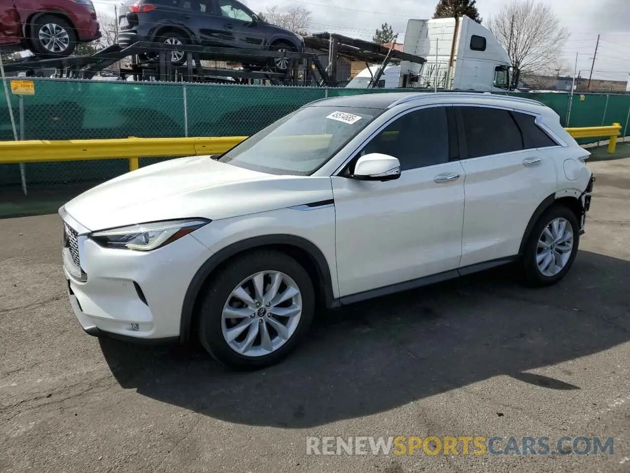 1 fotografías del automóvil dañado 3PCAJ5M32KF114587 INFINITI QX50 2019