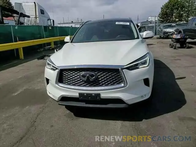 11 fotografías del automóvil dañado 3PCAJ5M32KF114587 INFINITI QX50 2019