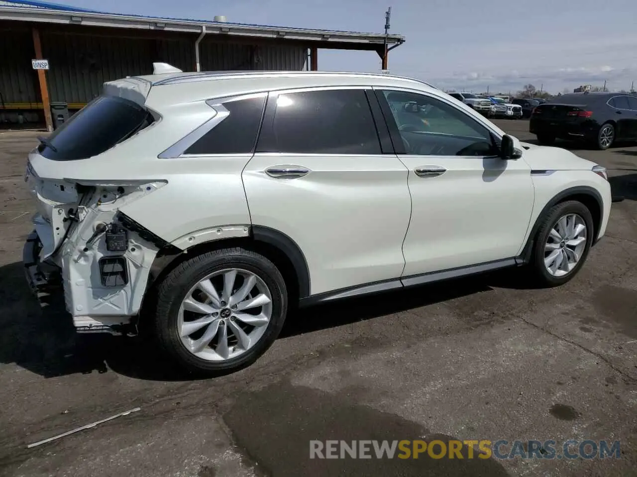 3 fotografías del automóvil dañado 3PCAJ5M32KF114587 INFINITI QX50 2019