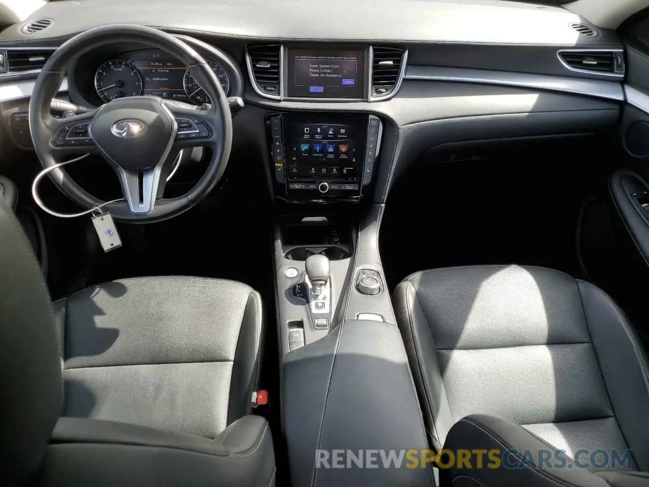 8 fotografías del automóvil dañado 3PCAJ5M32KF114587 INFINITI QX50 2019