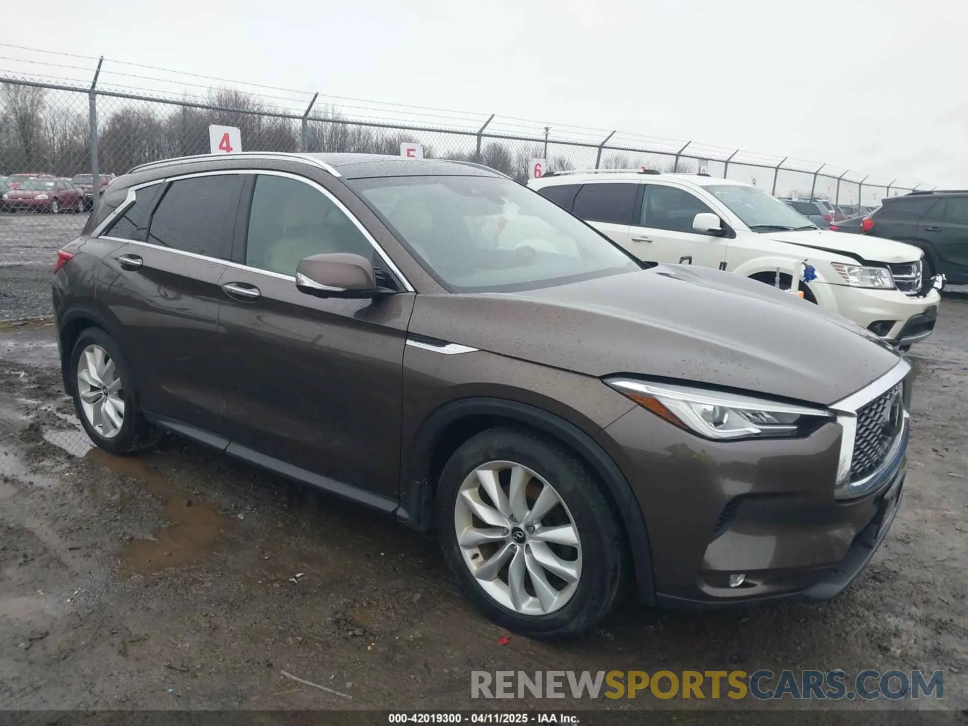 1 fotografías del automóvil dañado 3PCAJ5M32KF118638 INFINITI QX50 2019