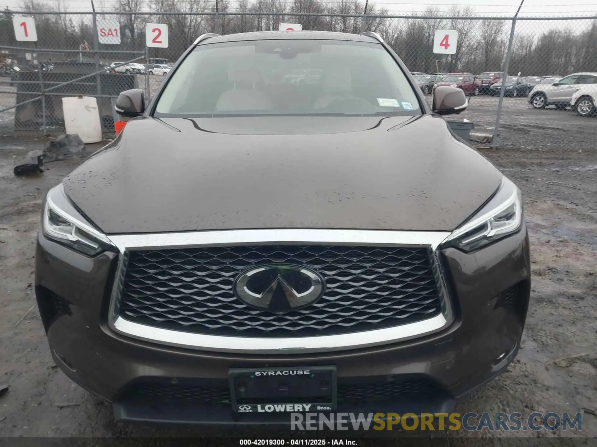 12 fotografías del automóvil dañado 3PCAJ5M32KF118638 INFINITI QX50 2019
