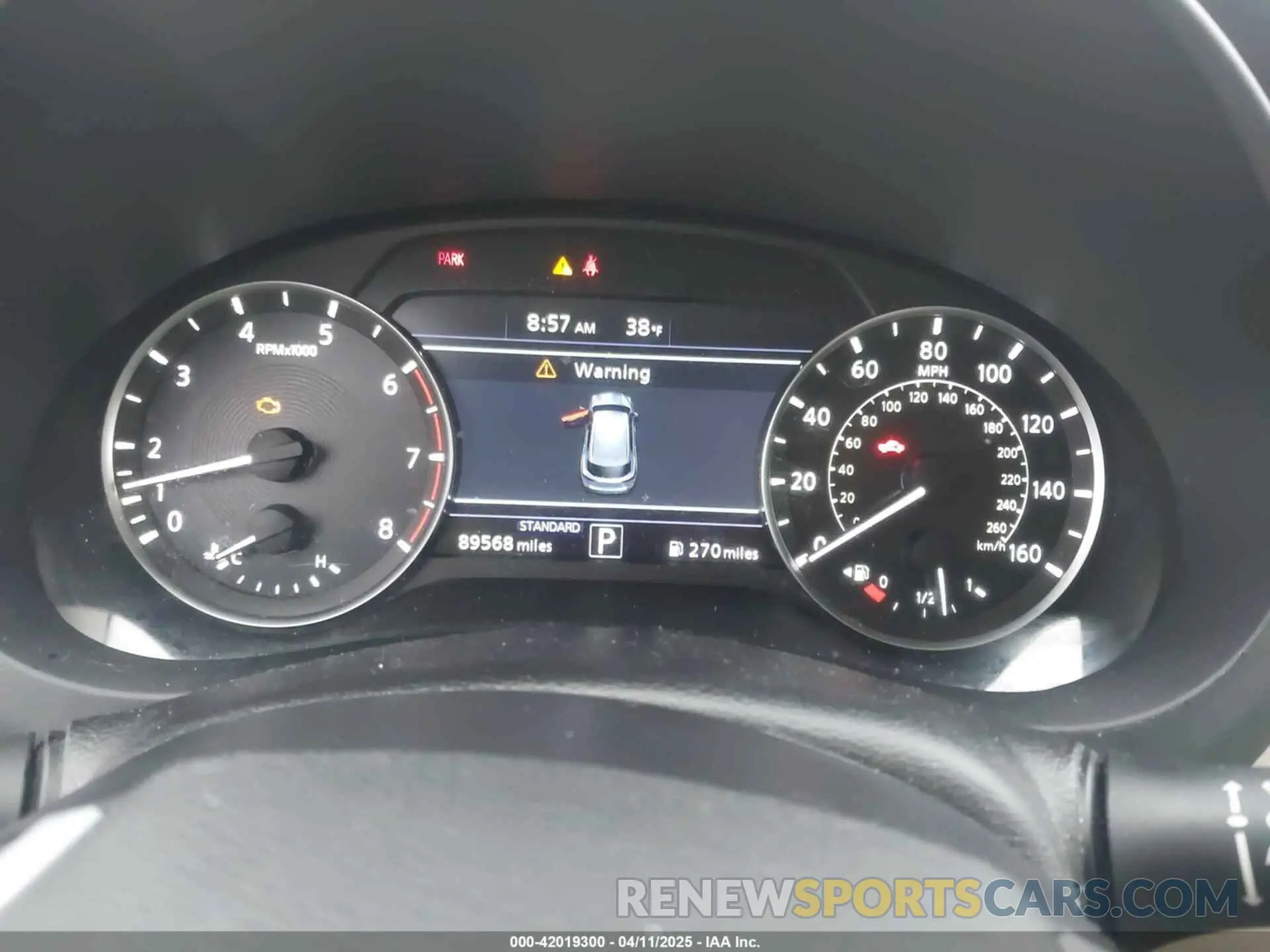 7 fotografías del automóvil dañado 3PCAJ5M32KF118638 INFINITI QX50 2019