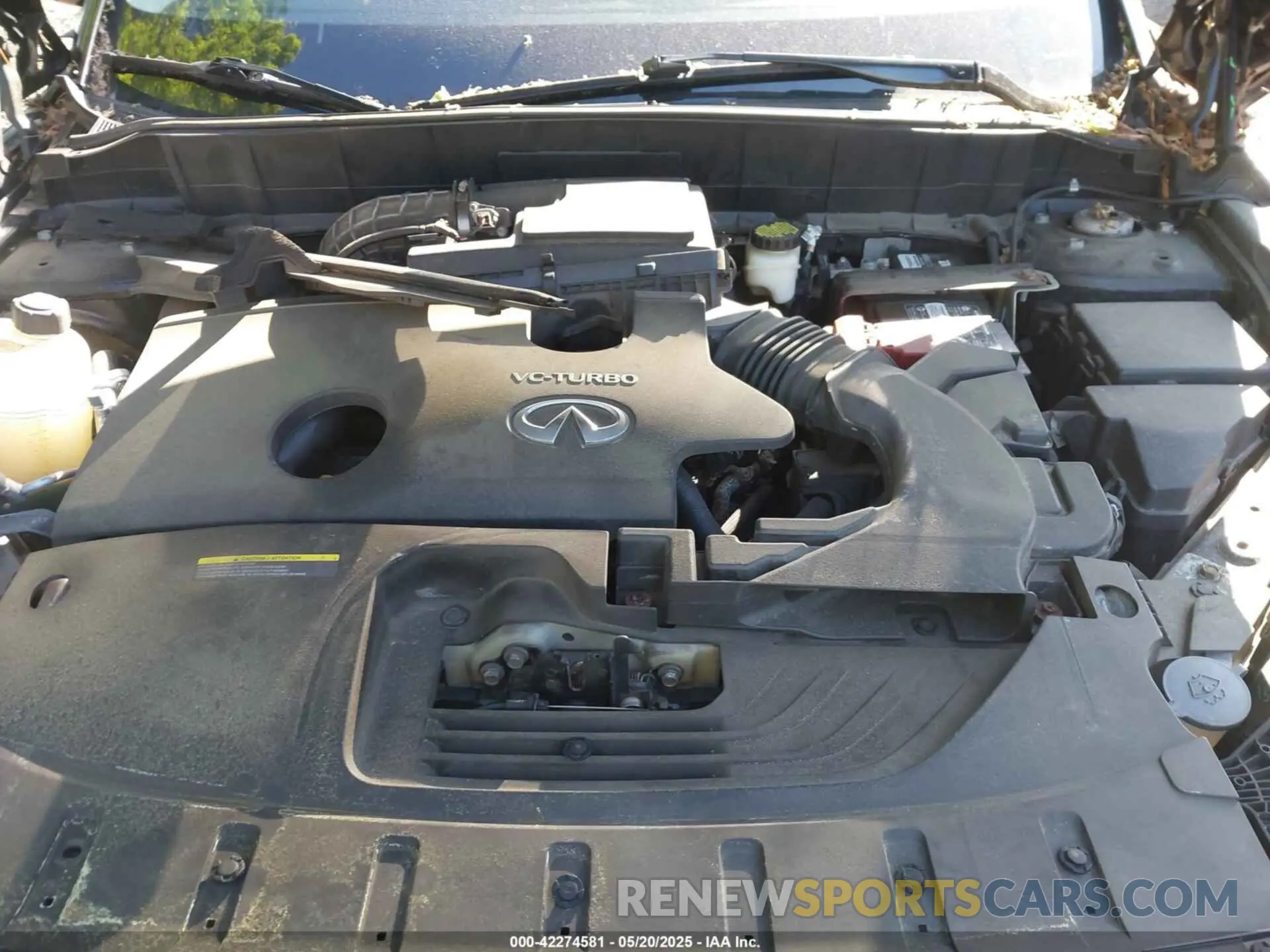 10 fotografías del automóvil dañado 3PCAJ5M32KF123757 INFINITI QX50 2019