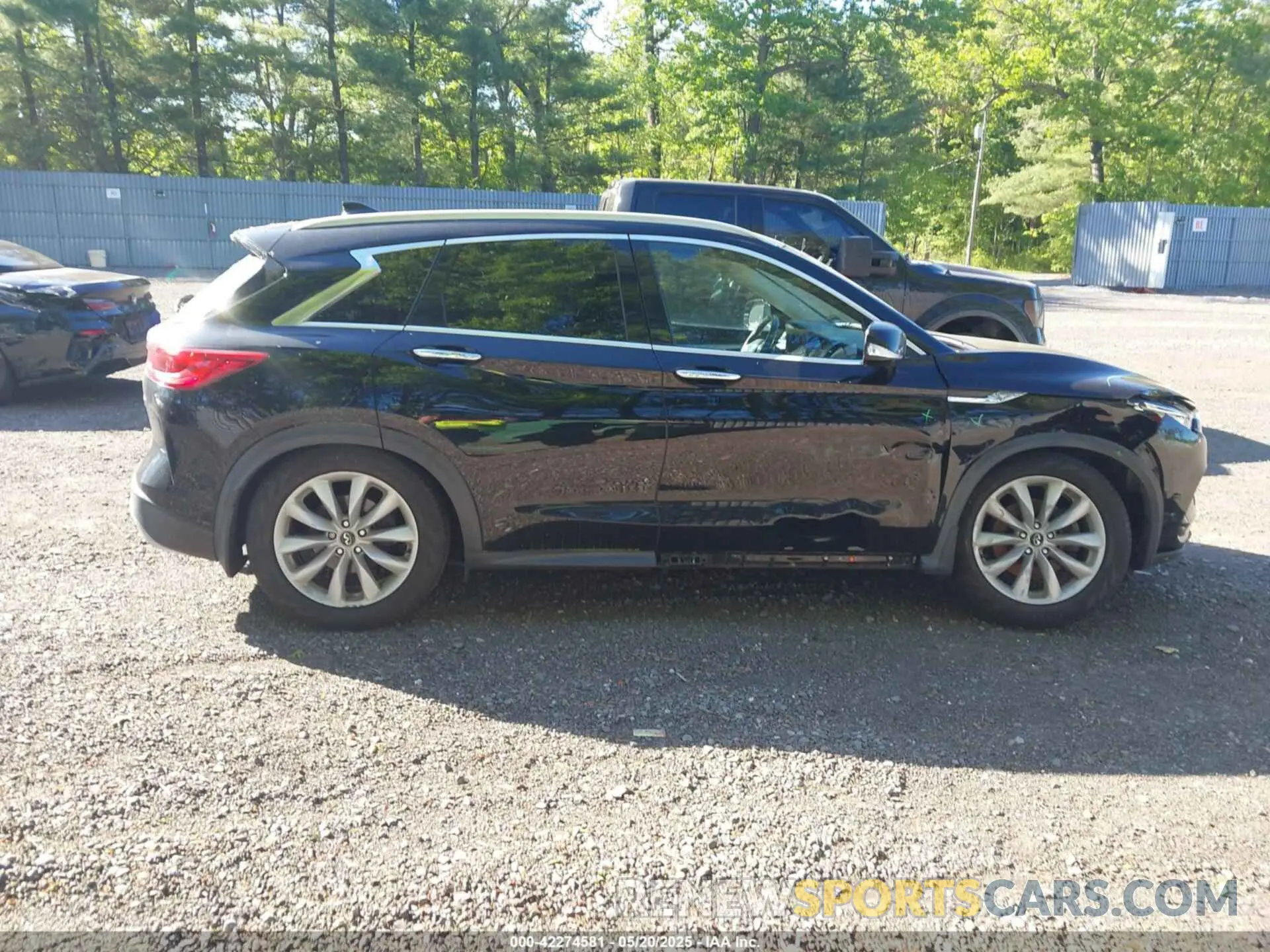 13 fotografías del automóvil dañado 3PCAJ5M32KF123757 INFINITI QX50 2019
