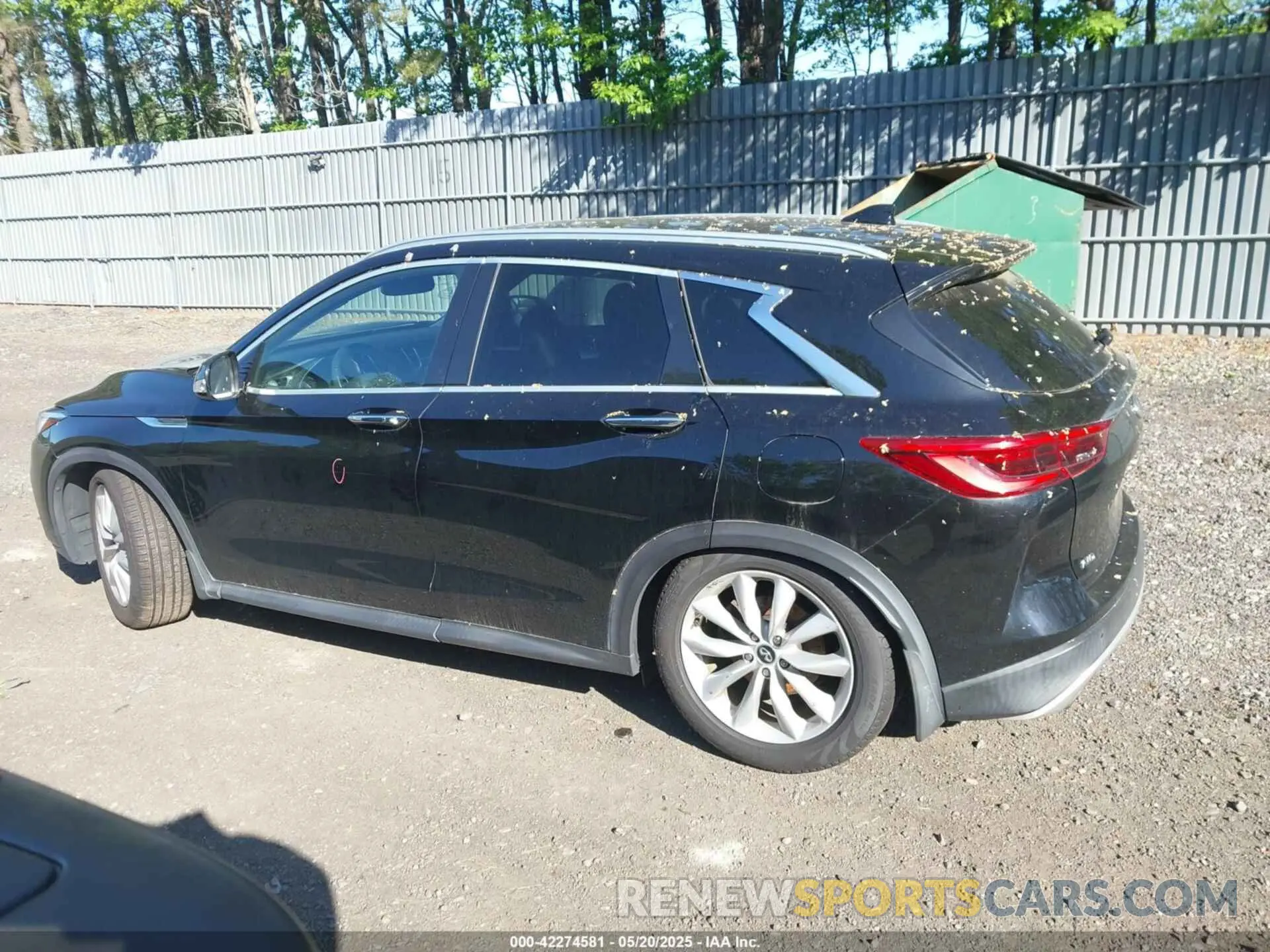 14 fotografías del automóvil dañado 3PCAJ5M32KF123757 INFINITI QX50 2019