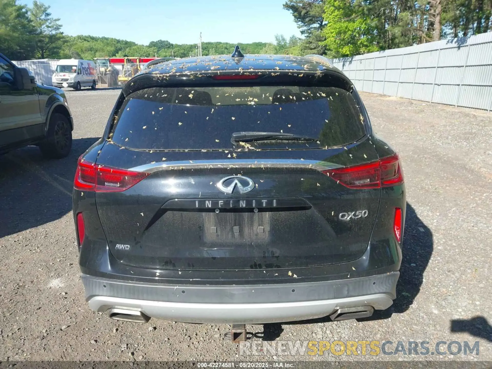 16 fotografías del automóvil dañado 3PCAJ5M32KF123757 INFINITI QX50 2019